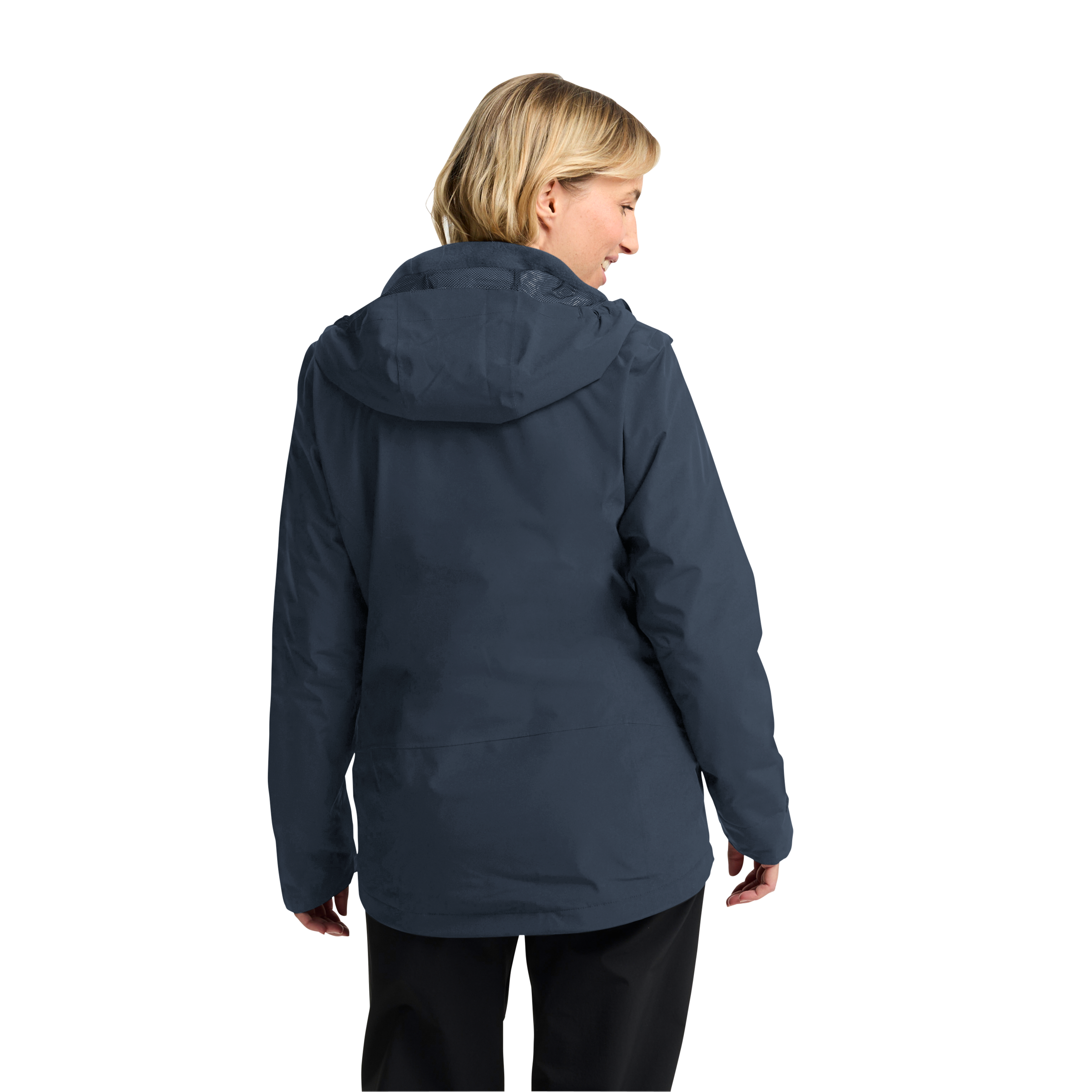 Jack Wolfskin 3-in-1-Funktionsjacke »MOONRISE 3IN1 JKT W«, mit Kapuze, 3in1, atmungsaktiv, Übergangsjacke