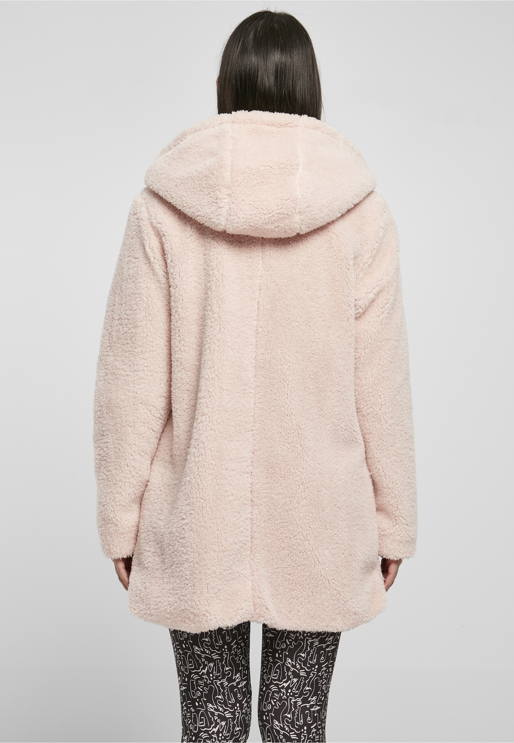URBAN CLASSICS Langmantel »Urban Classics Damen Ladies Sherpa Jacket«