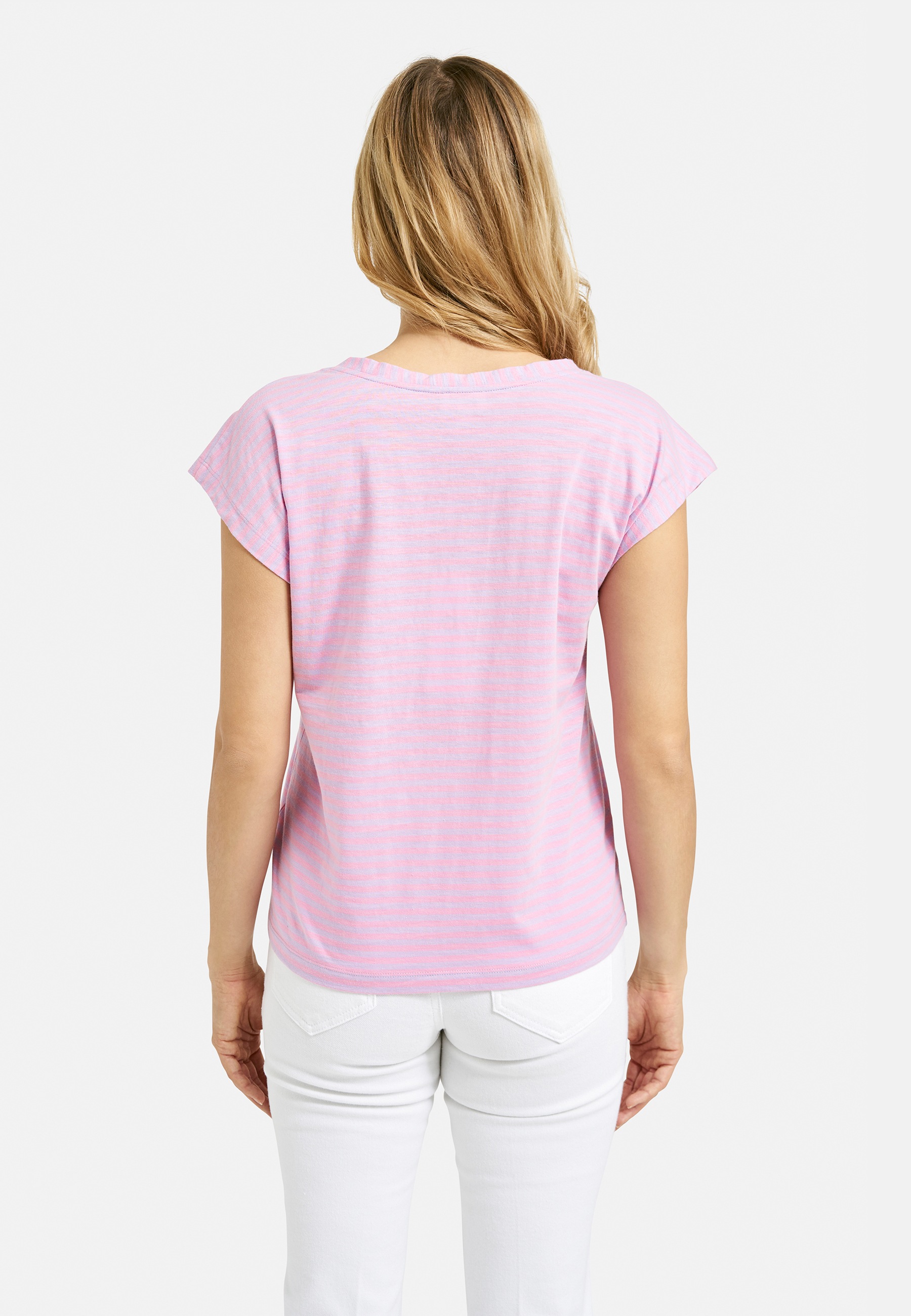 Milano Italy V-Shirt, aus Baumwolle