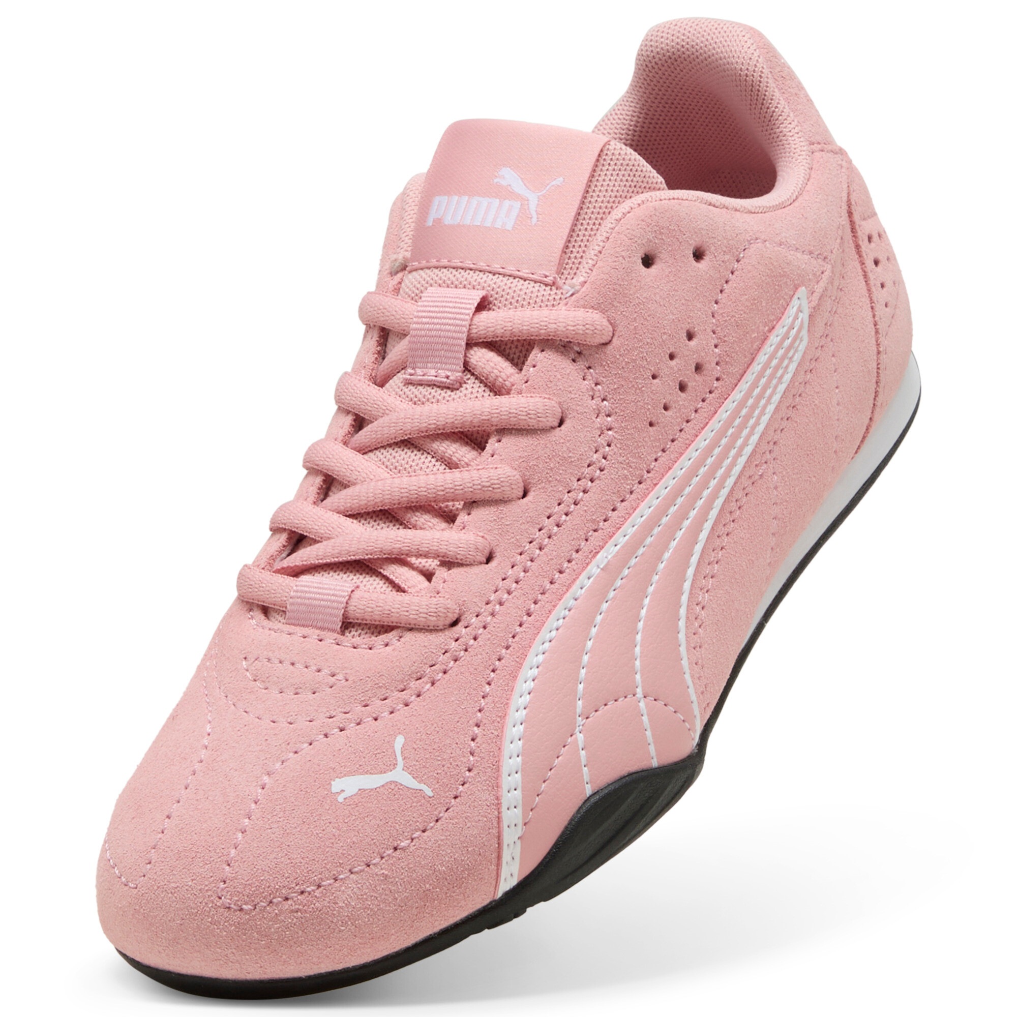 PUMA Sneaker »CATCH SD JR«  mit sportlichem Design, Obermaterial aus Leder, mit Schnürung