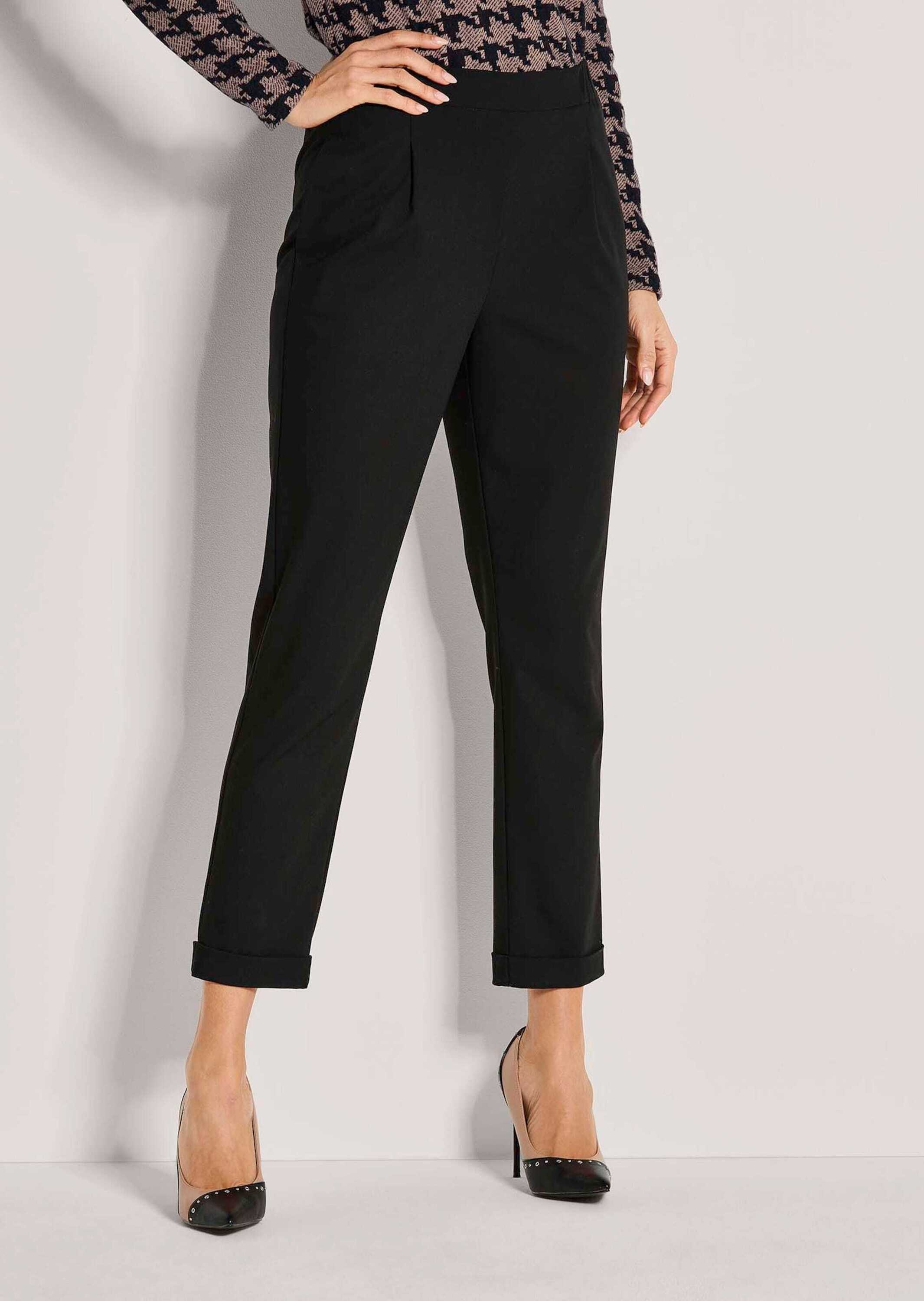 Thumbnail - MADELEINE Schlupfhose "Chinohose Elastische Bundfaltenhose, 7/8-Länge"