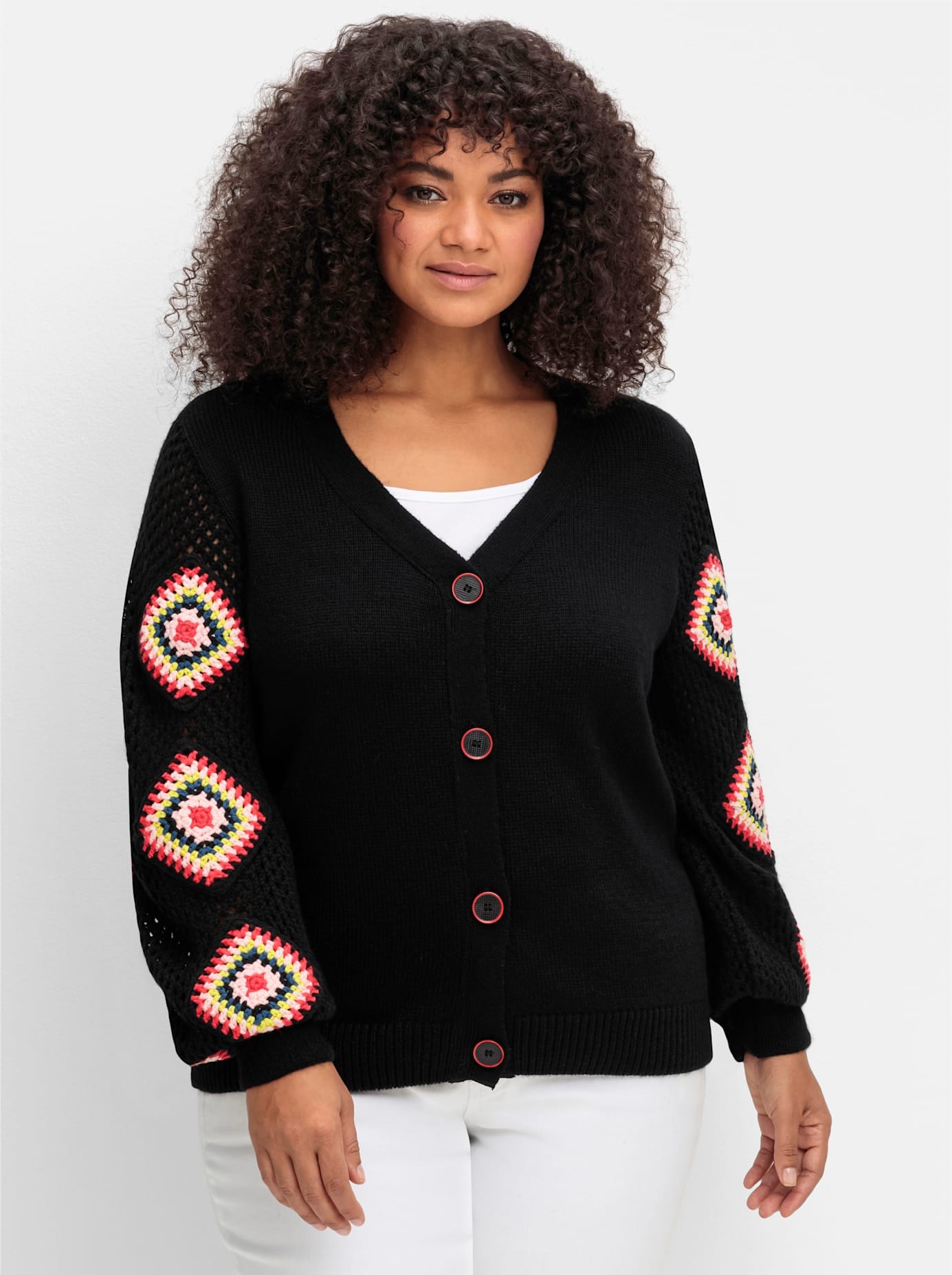 sheego by Joe Browns Strickjacke günstig online kaufen