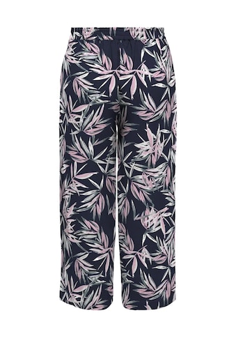 Palazzohose »ONLNOVA LIFE CROP PALAZZO PANT AOP PTM«