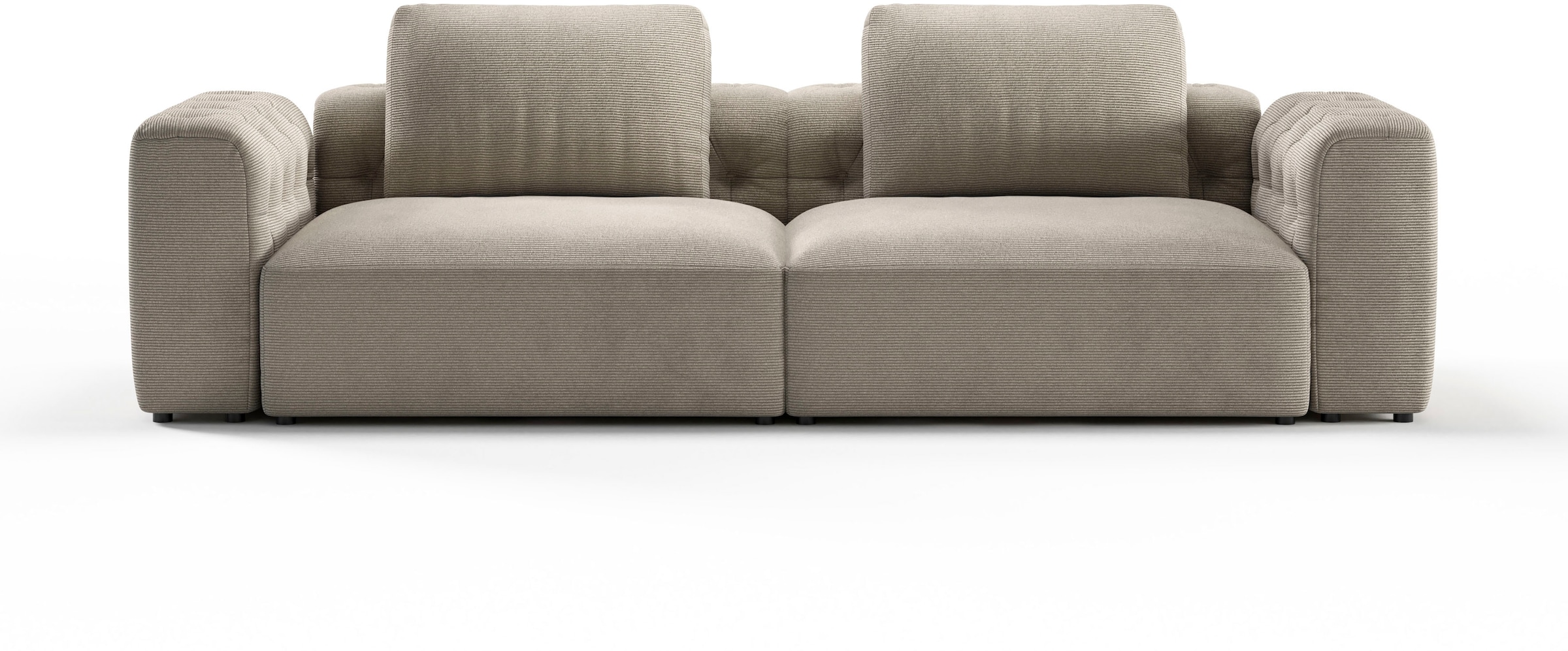 RAUM.ID 2,5-Sitzer »Cushid«, Modulsofa, bestehend aus 2 Teilen, Breite 268 cm
