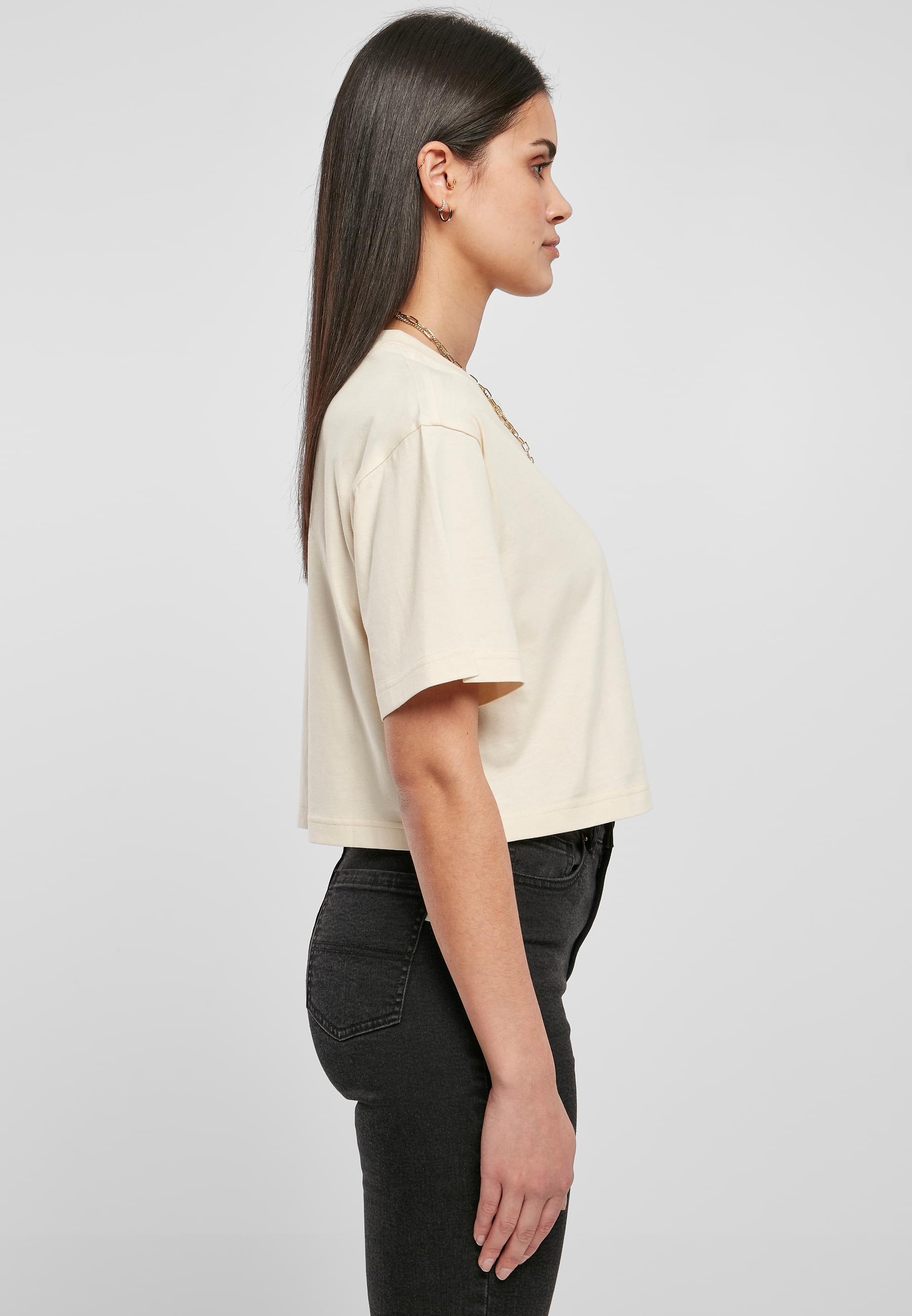 URBAN CLASSICS T-Shirt »Urban Classics Damen Ladies Short Oversized Tee«, (1 tlg.)