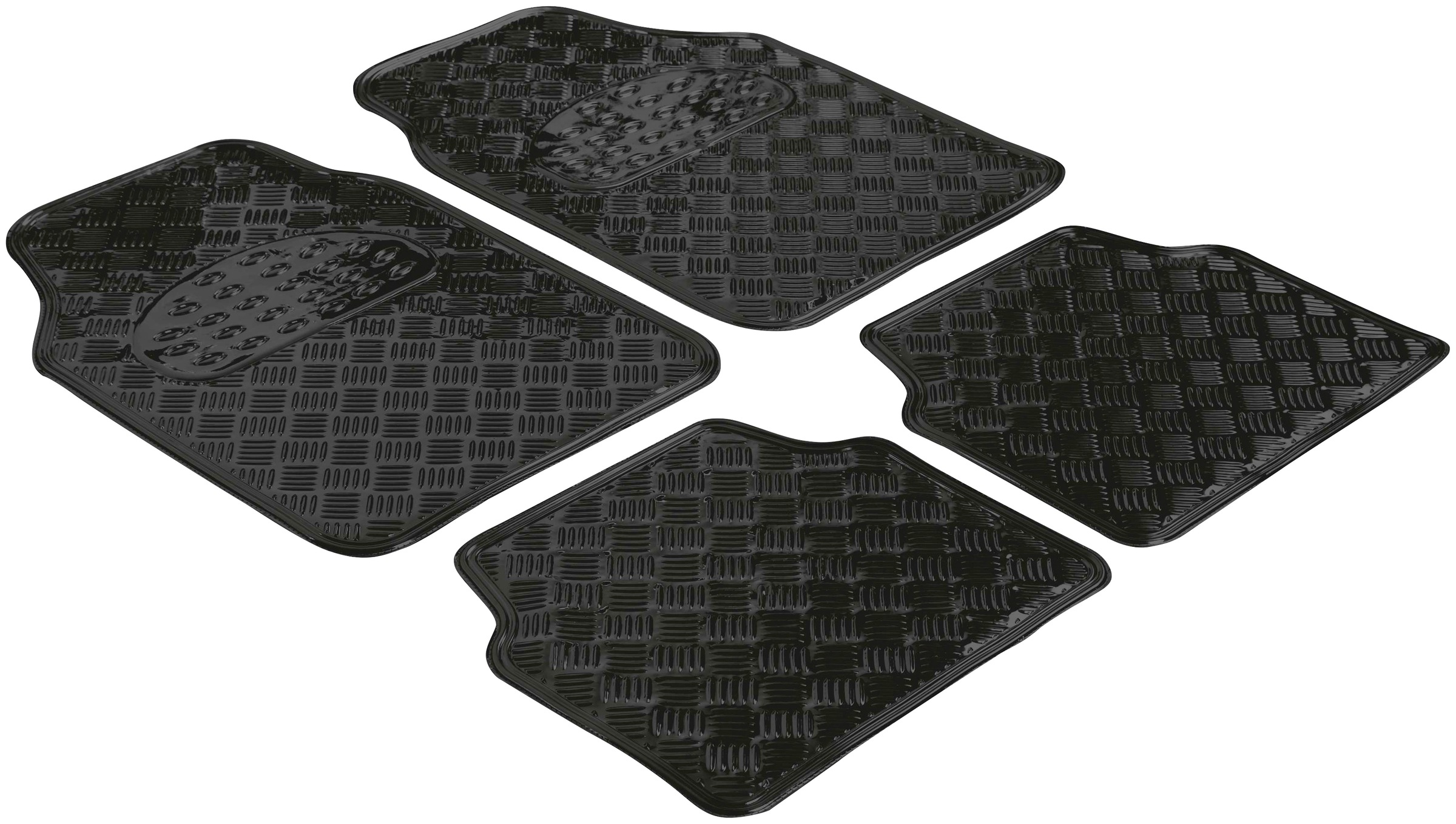 WALSER Universal-Fußmatten »Metallic«, Kombi/PKW, (Set, 4 St.) kaufen