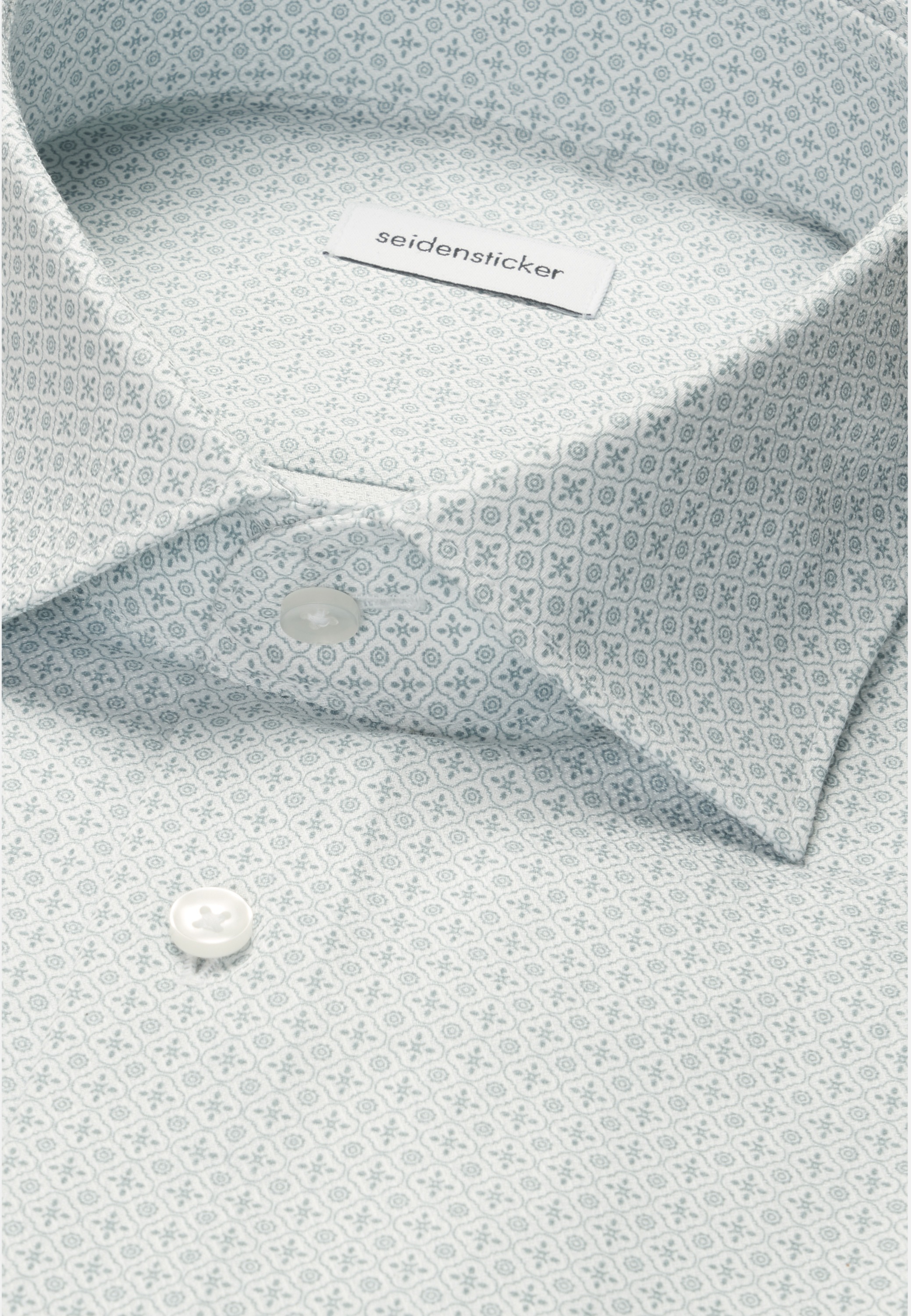 seidensticker Businesshemd »Schwarze Rose« Regular 1/1 Kentkragen Druck