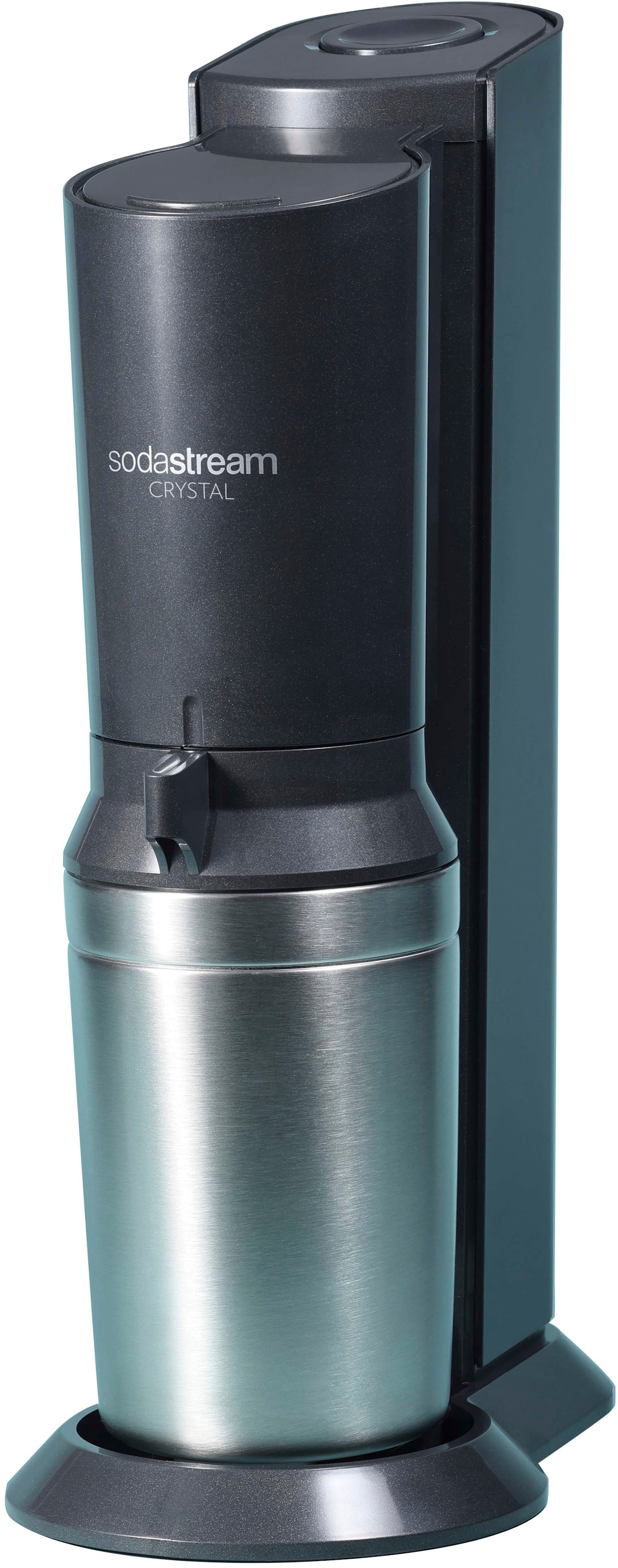 SodaStream Wassersprudler »»Crystal« Mega-Bundle«, (7 tlg.), Wassersprudler,  CO2-Zyl., Glaskaraffen, Abtropfhalter, Flaschenbürste bestellen | BAUR | Wassersprudler-Geräte