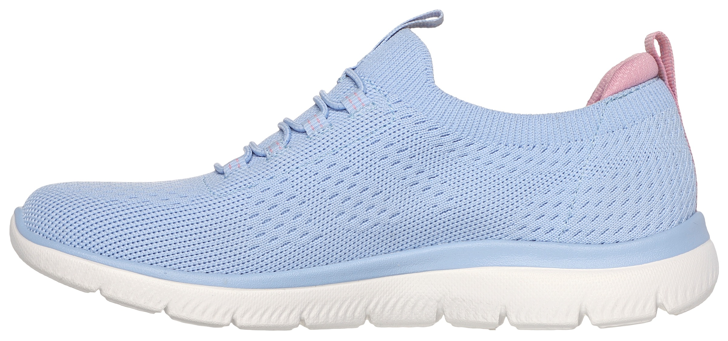 Skechers Summits Slip-On Sneaker Bleu Clair 43 3