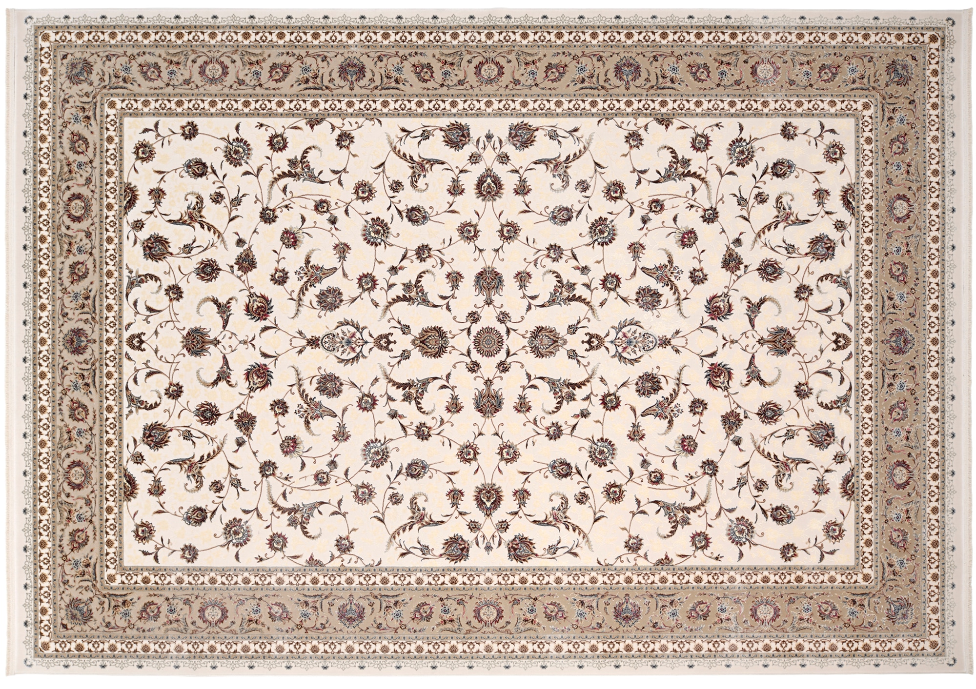 OCI DIE TEPPICHMARKE Teppich »MYSTIC HERITAGE«, rechteckig, florale Muster in 3D-Optik, maschinell gewebt, Viskose