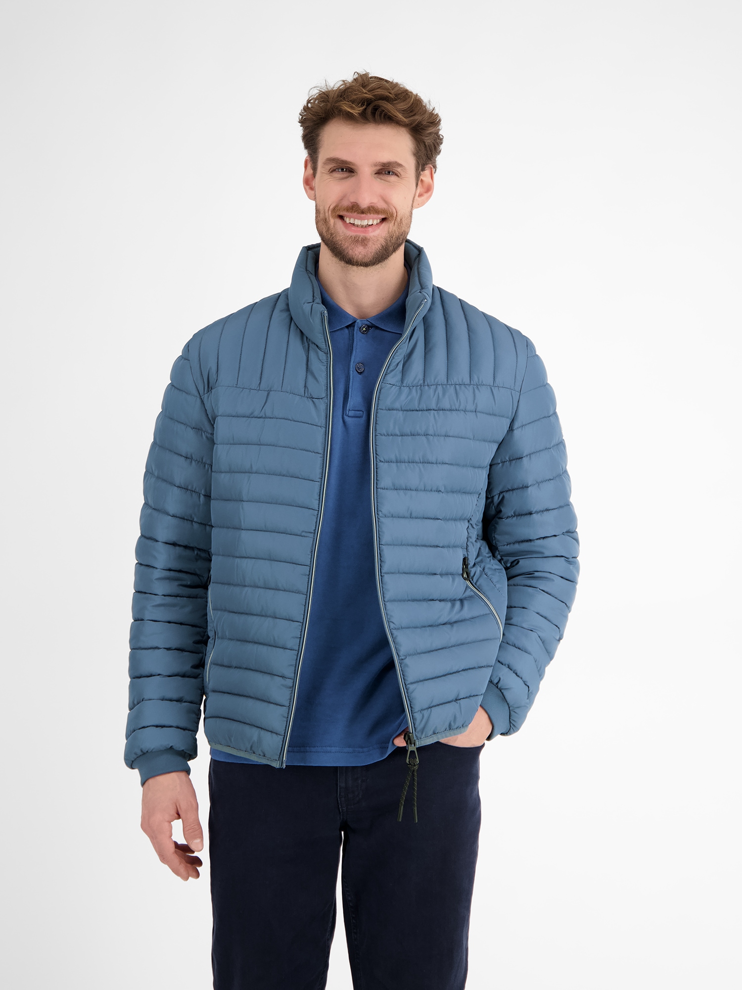 LERROS Steppjacke »LERROS Leichter Herren Steppblouson«, ohne Kapuze, Keine Angabe