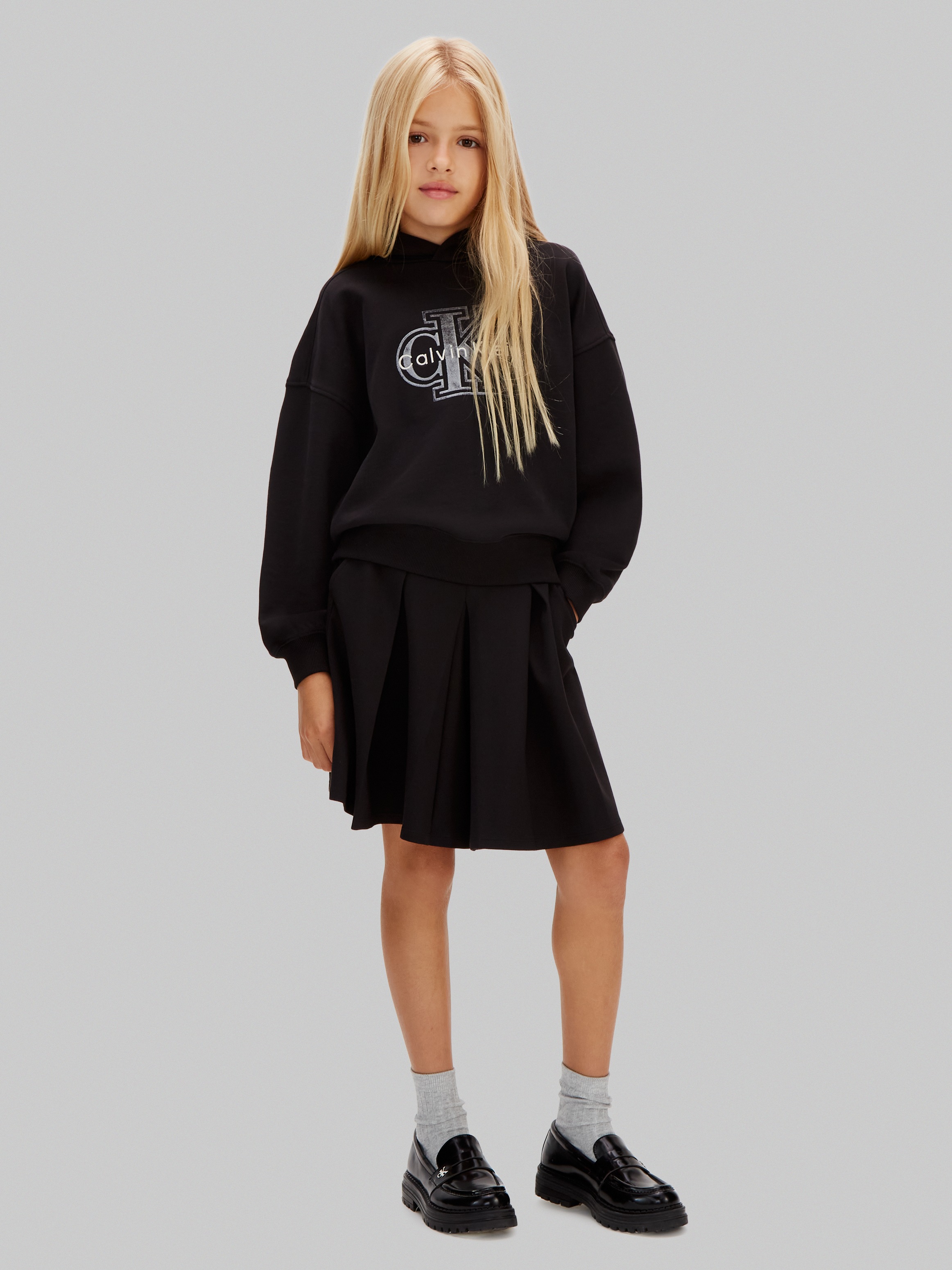 Thumbnail - Calvin Klein Jeans Faltenrock Regular fit, für Kinder bis 16 Jahre