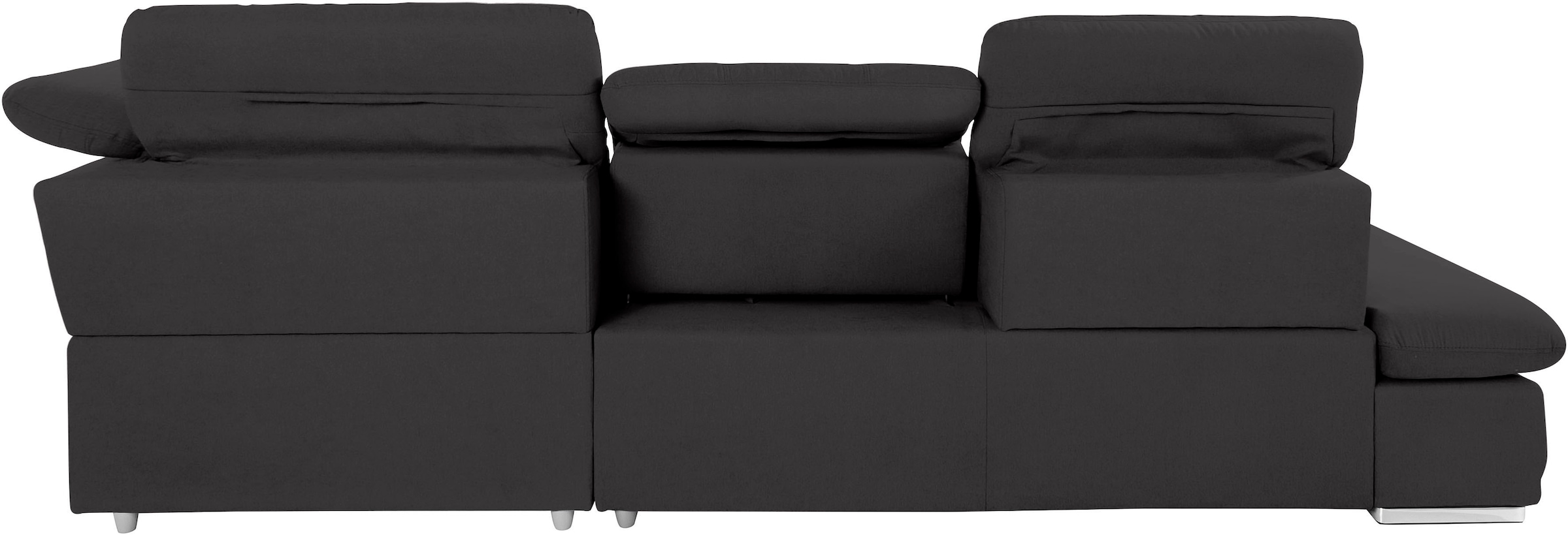 COTTA Ecksofa »Holiday L-Form mit Sitztiefen-, Armteil- und Kopfteilverstellung«, wahlweise mit Bettfunktion & Bettkasten