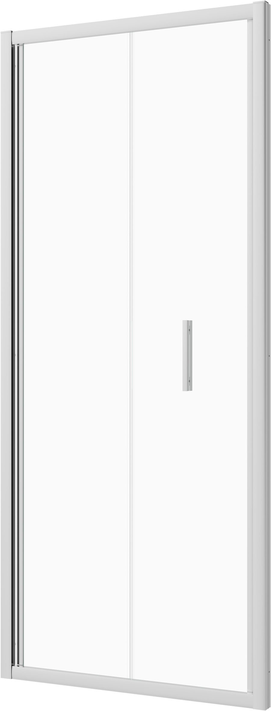Sanotechnik Dusch-Falttür »Sanotechnik SlimLine Falttür chrom« Easy Clean Beschichtung