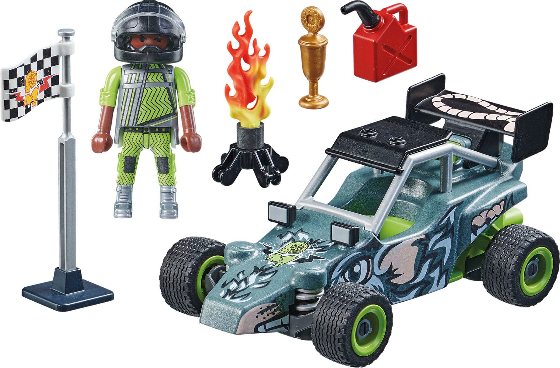 Playmobil® Konstruktions-Spielset »Stuntshow Racer (71044), Stuntshow«, (45 St.), Made in Europe