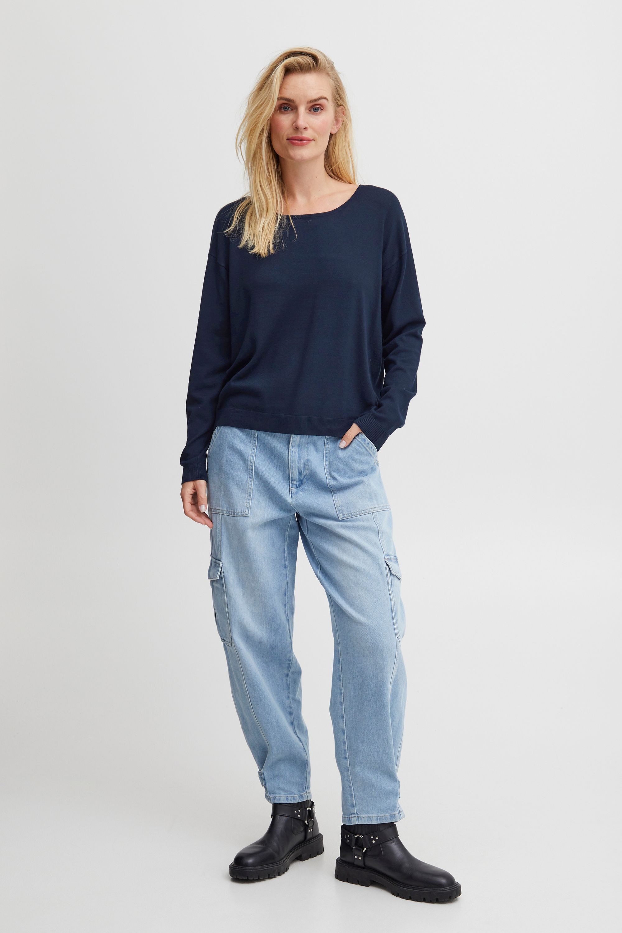 Pulz Jeans Strickfleece-Pullover »Strickpullover PZBox«
