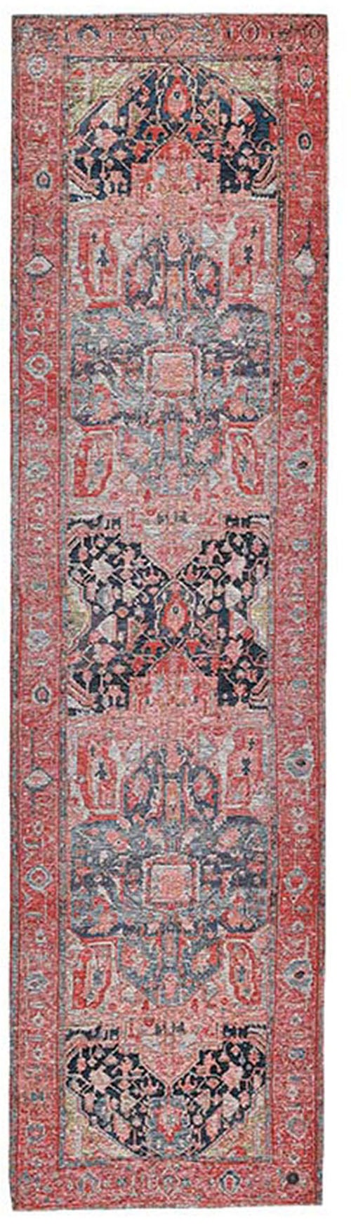 TOM TAILOR HOME Teppich "Funky Orient Heriz" rechteckig 5 mm Höhe Kurzflor, günstig online kaufen
