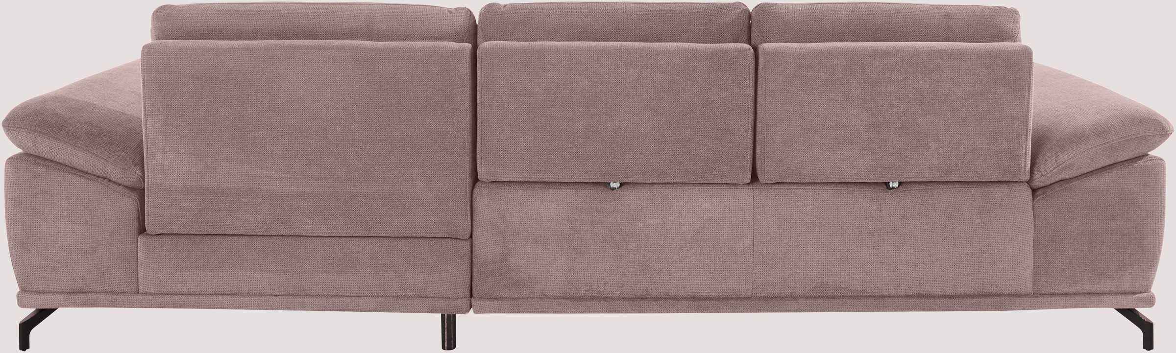 Places of Style Ecksofa Nierenkissen incl. BAUR Sitztiefenverstellung incl. und 3 »Costello«, | Armlehnfunktion