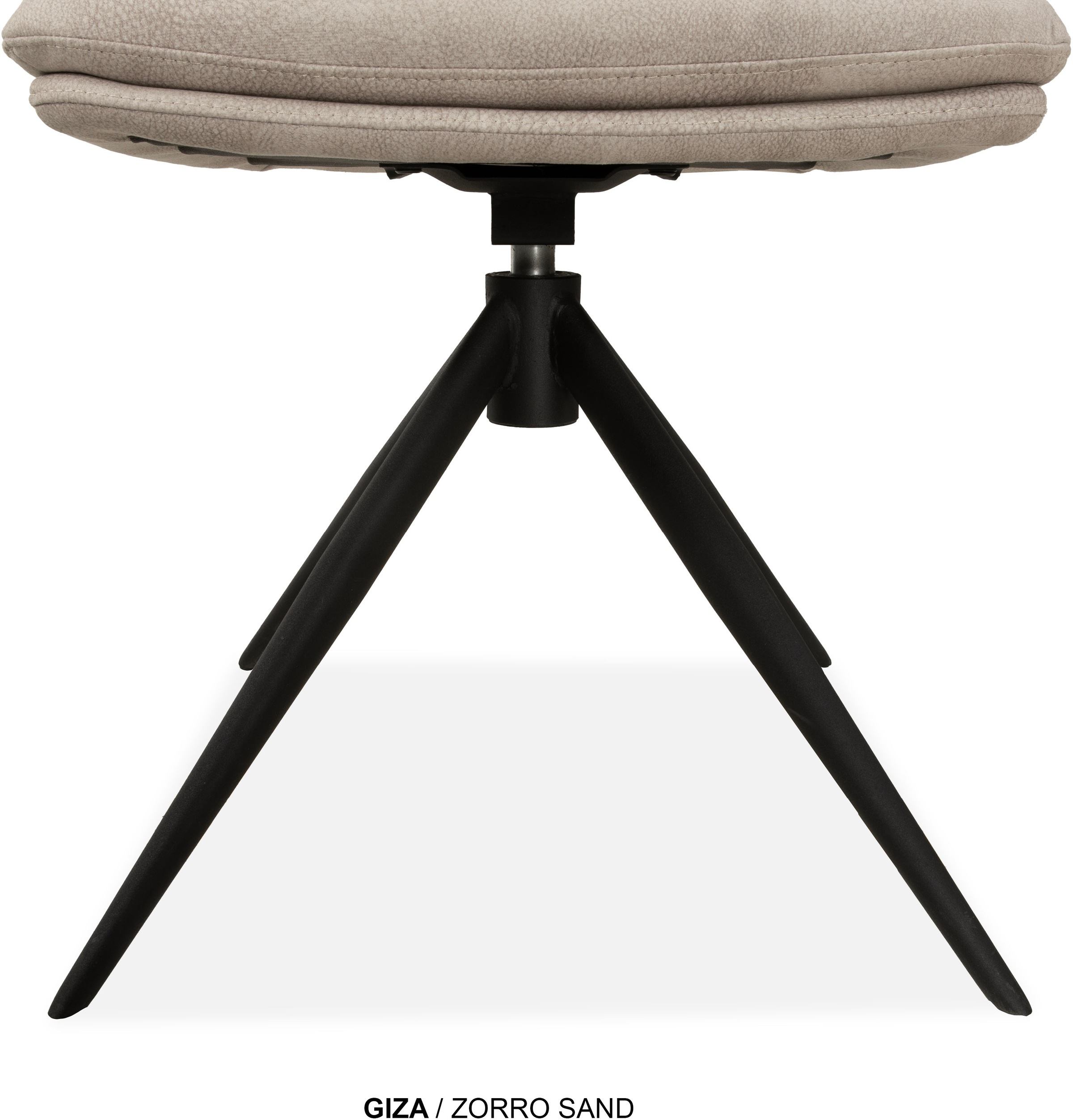 OMG Design Esszimmerstuhl »Giza« (Set) 2 Stk.Drehstuhl mit auto-return, pflegeleichter Bezug