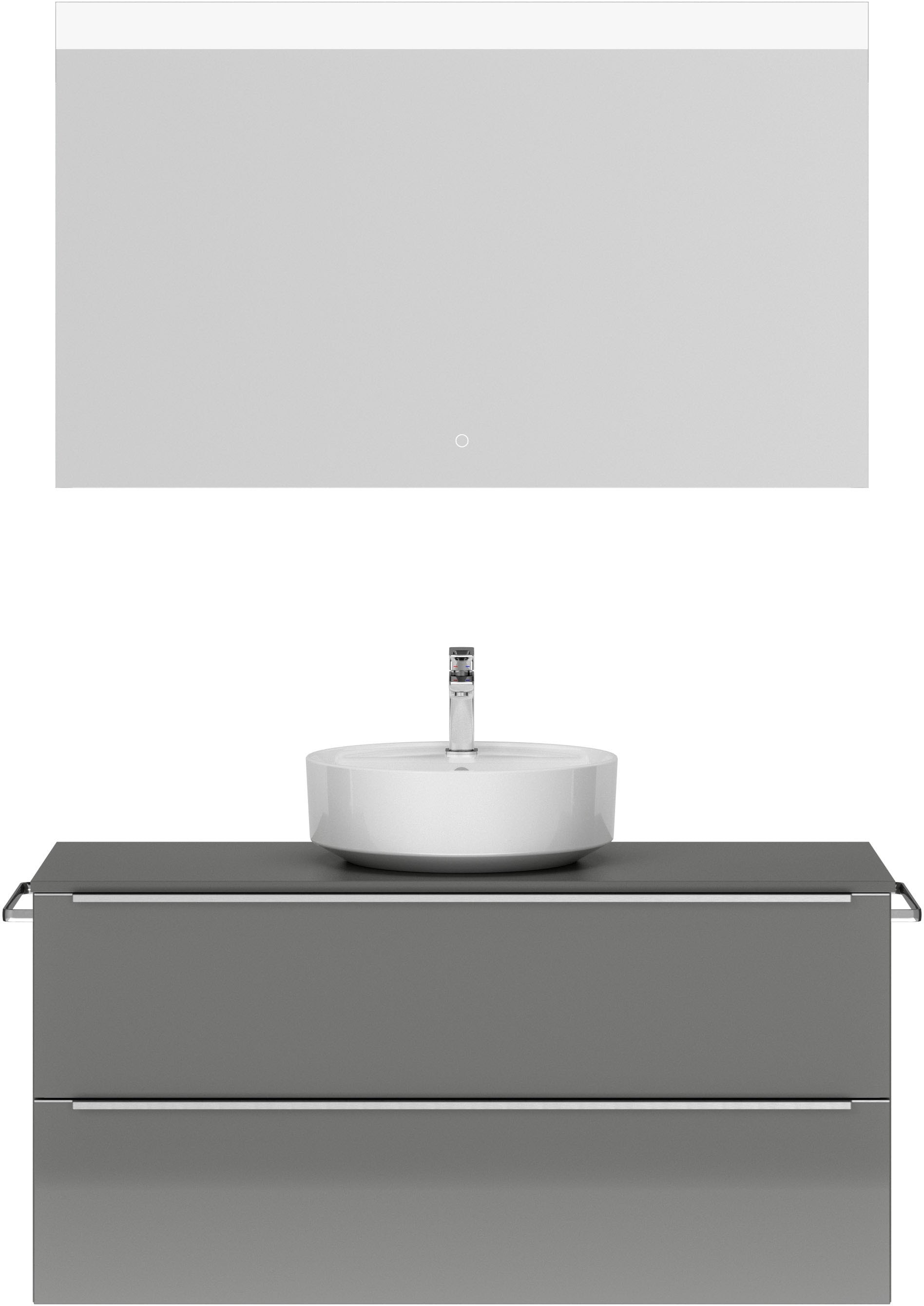 nobilia Badmöbel-Set "Alvene" vormontiert, mit Soft-Close, 2 Stk. tlg. günstig online kaufen