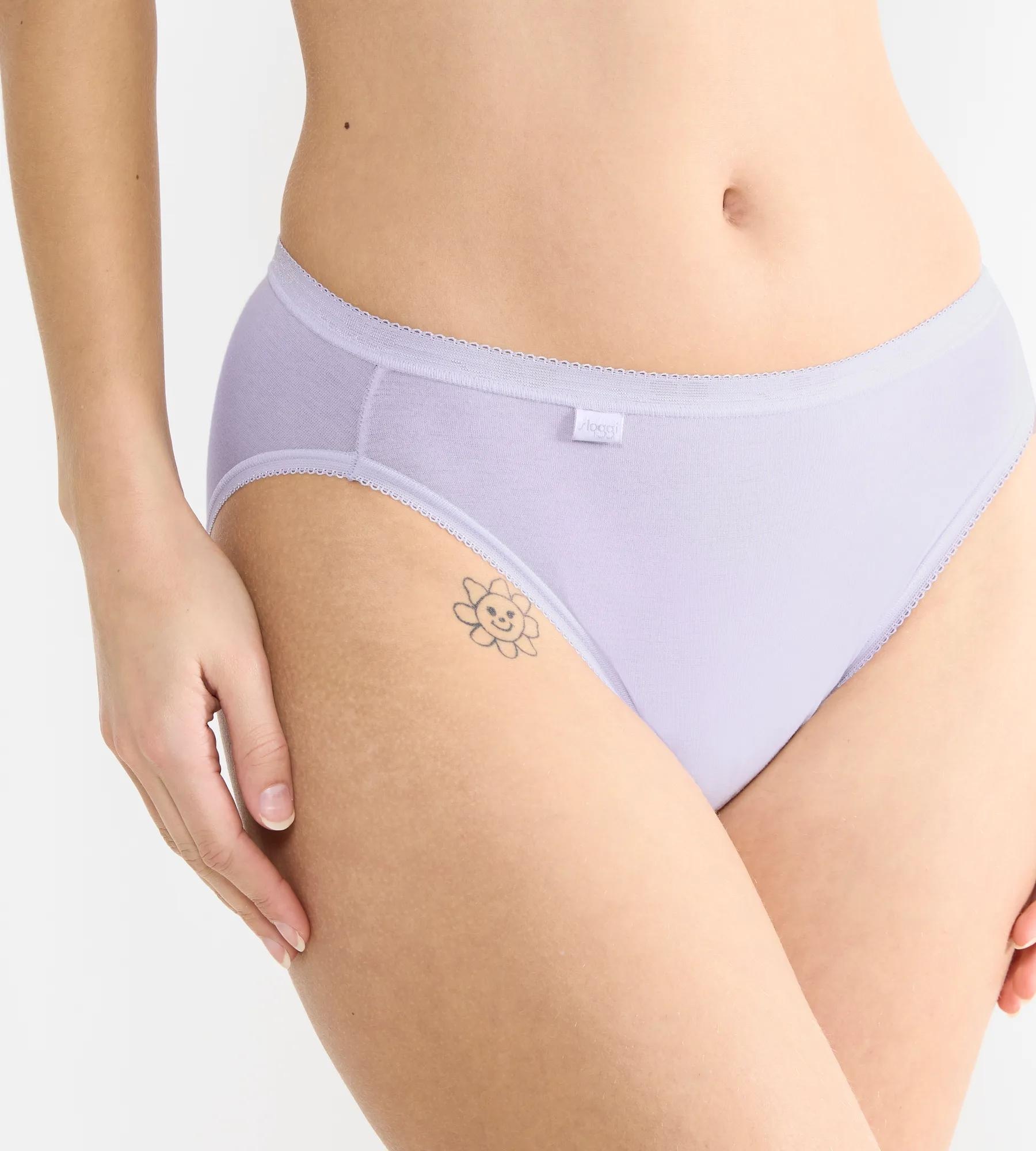sloggi Taillenslip »Basic+ Tai« 3er Pack,  mit hohem Beinausschnitt, Cotton-Mix, glatte Nähte