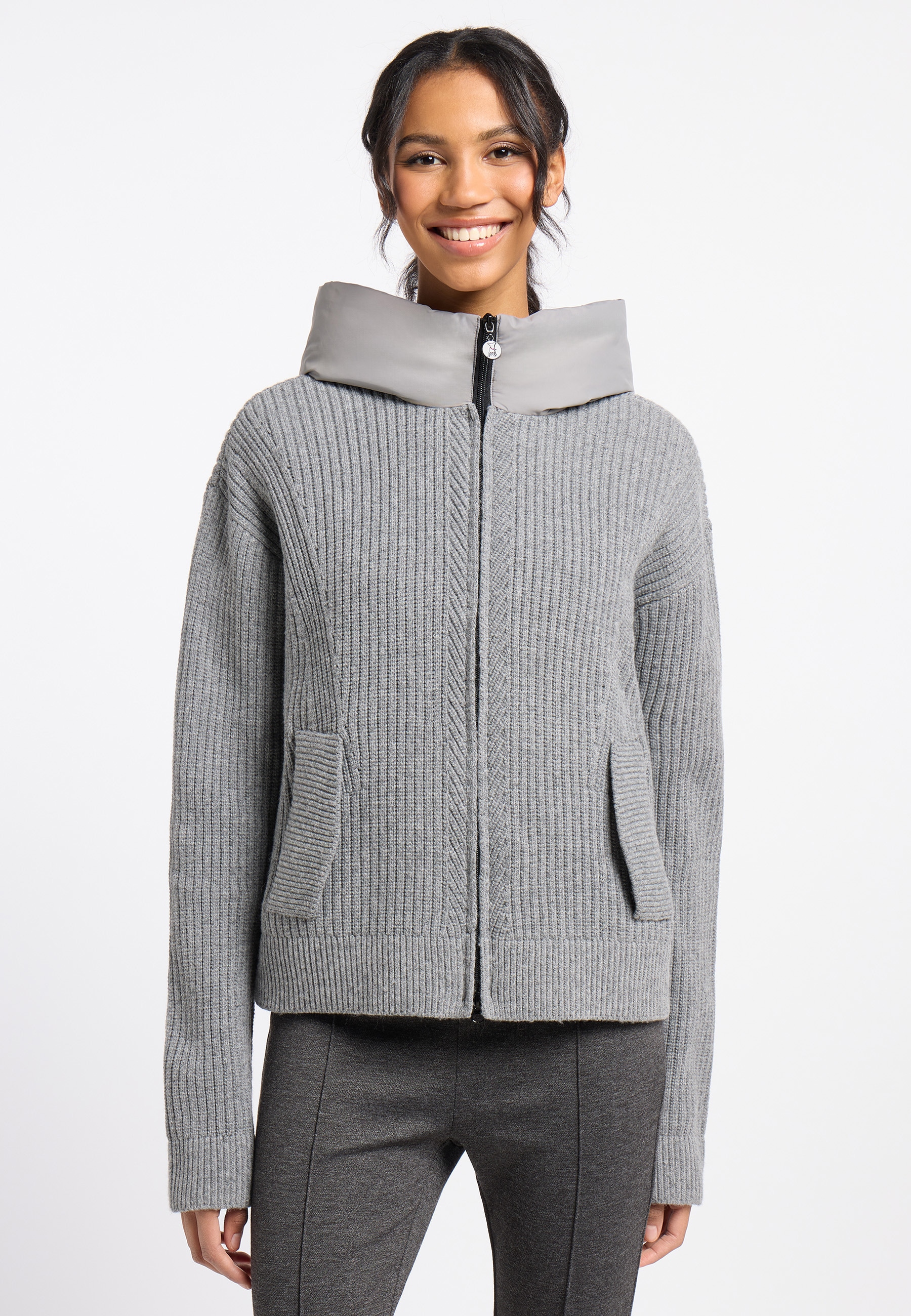 Frieda & Freddies Bomberjacke "Knit Jacket / Rieke" günstig online kaufen