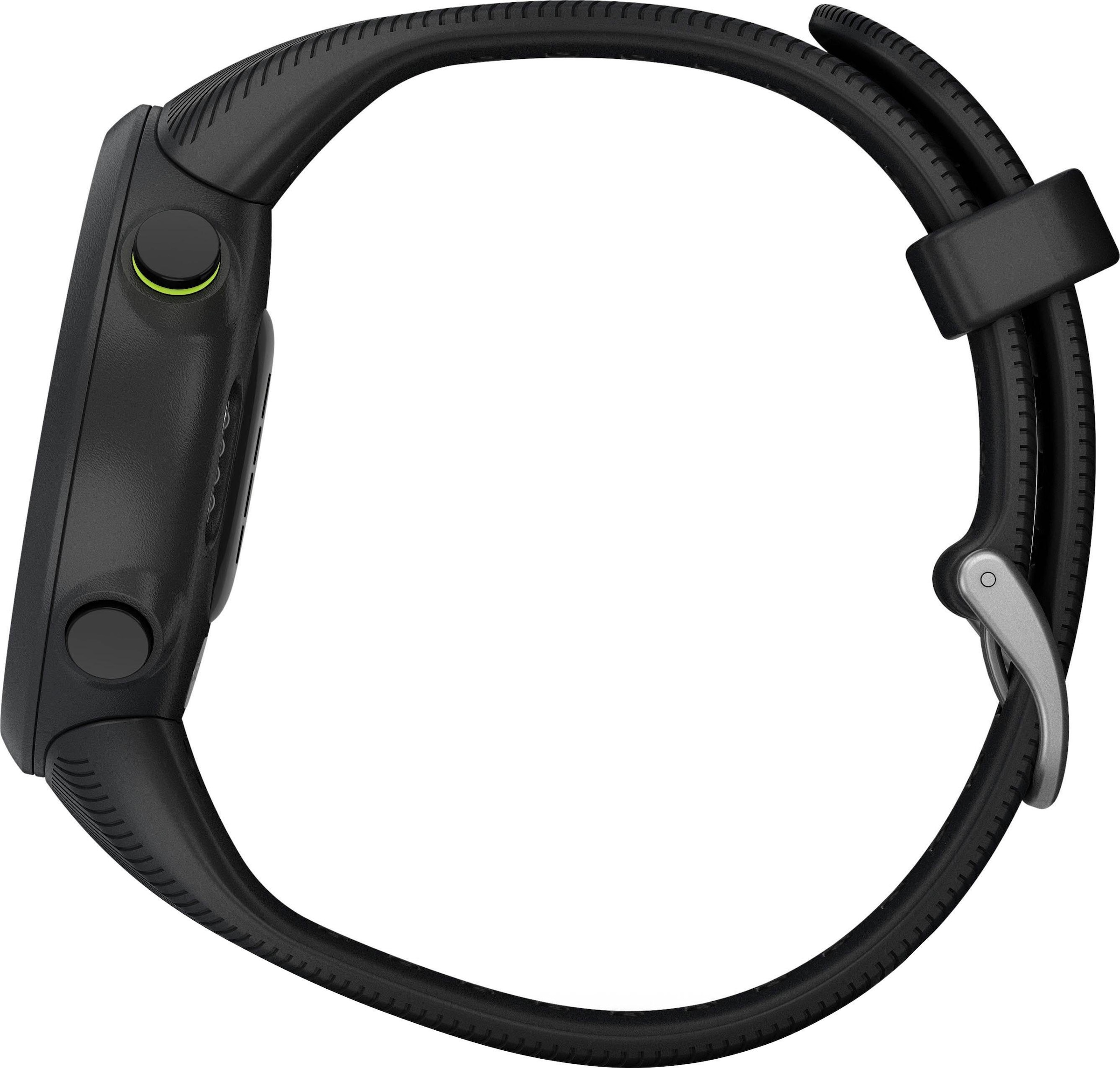 Garmin Smartwatch »Forerunner 45, Silikon-Armband 20mm«, (2,63 cm / 1,04 Zoll), GPS-Laufuhr)