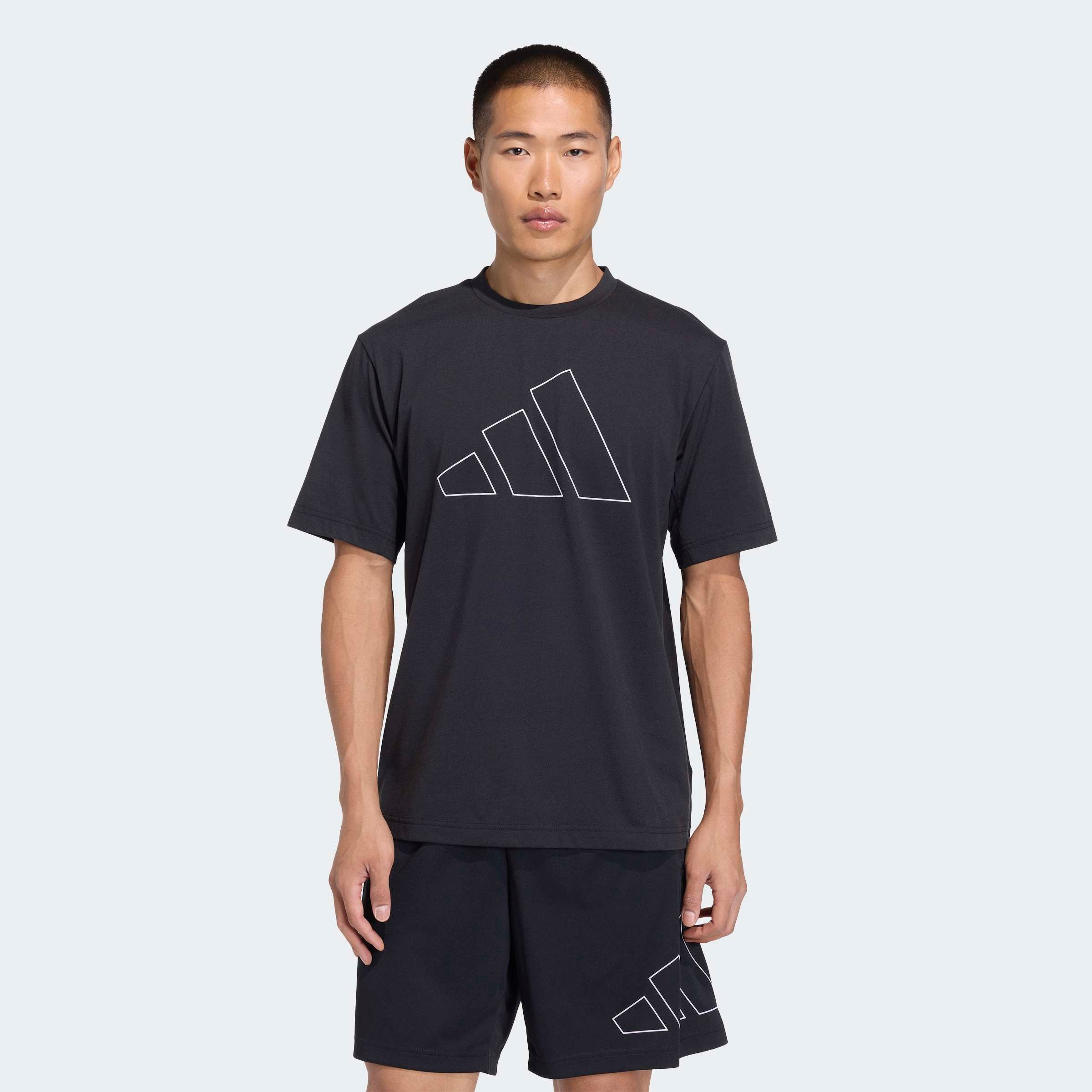 adidas Performance T-Shirt "WORKOUT ESSENTIALS FEELREADY LOGO" günstig online kaufen