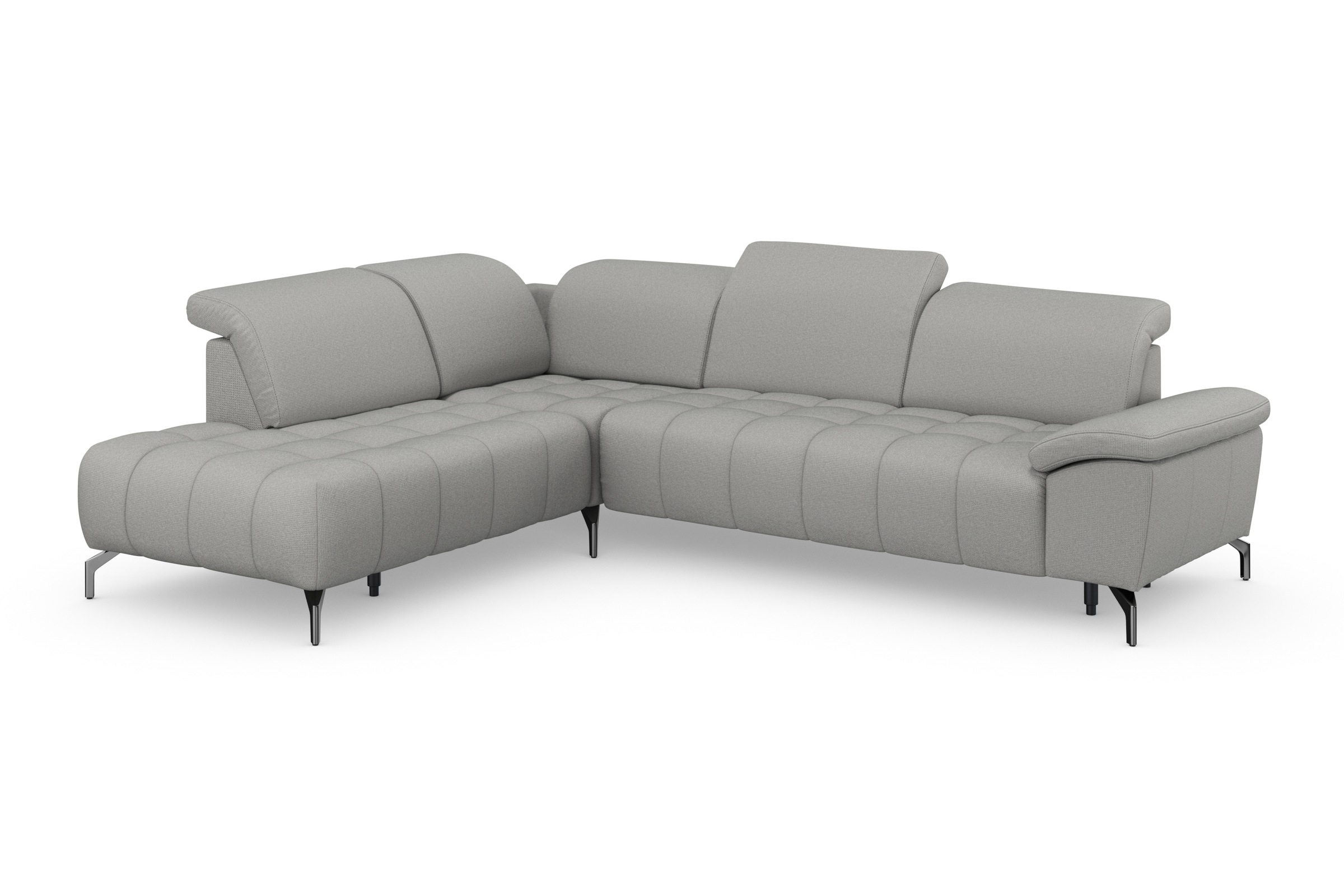 Thumbnail - sit&more "Cool L-Form" wahlweise mit Kopfteilverstellung und Vorziehsitz motorisch