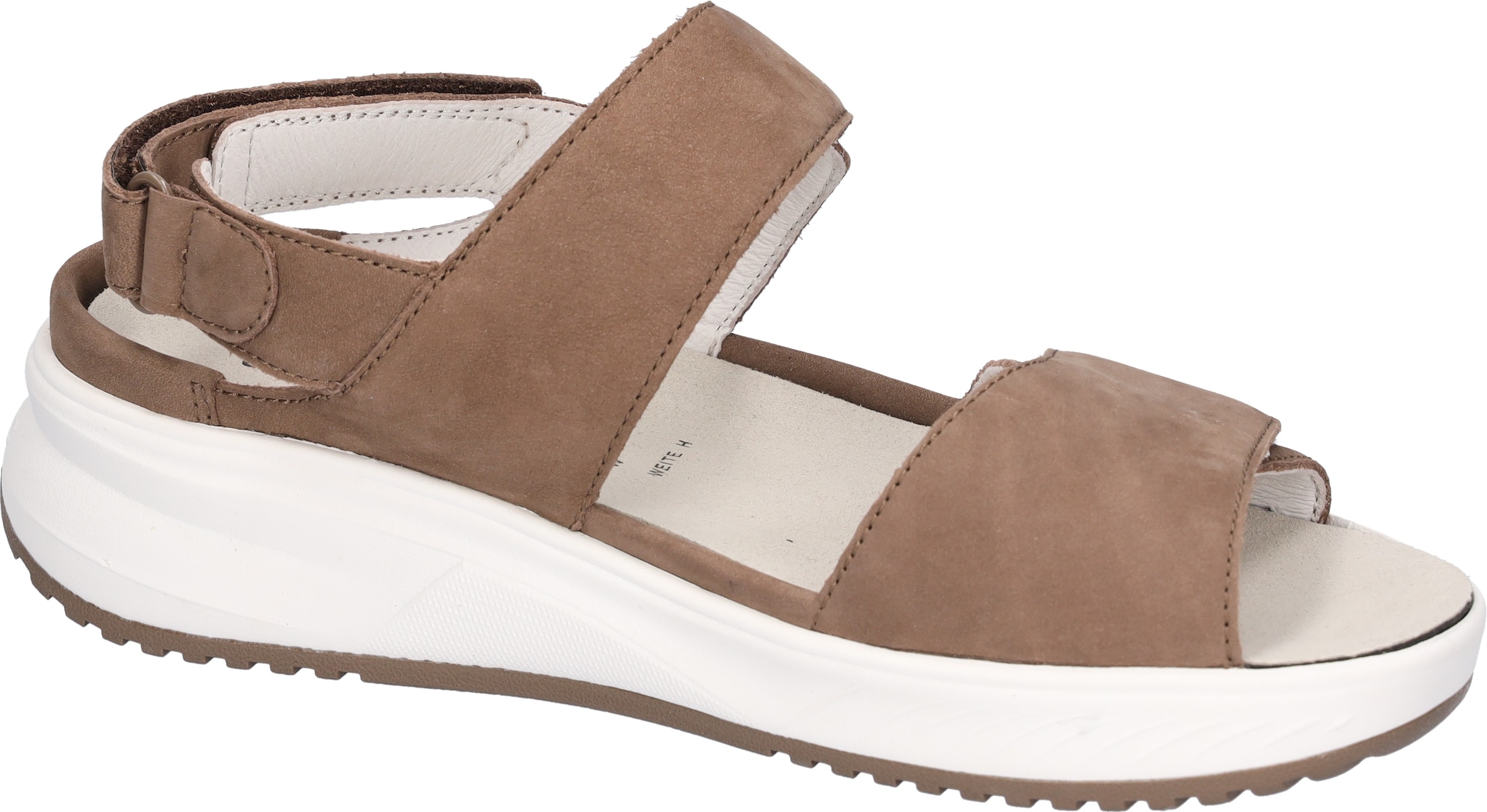 Waldläufer Plateausandale »H-MAILA«  Sommerschuh, Klettschuh, Sandalette in Komfortweite H (= sehr weit)