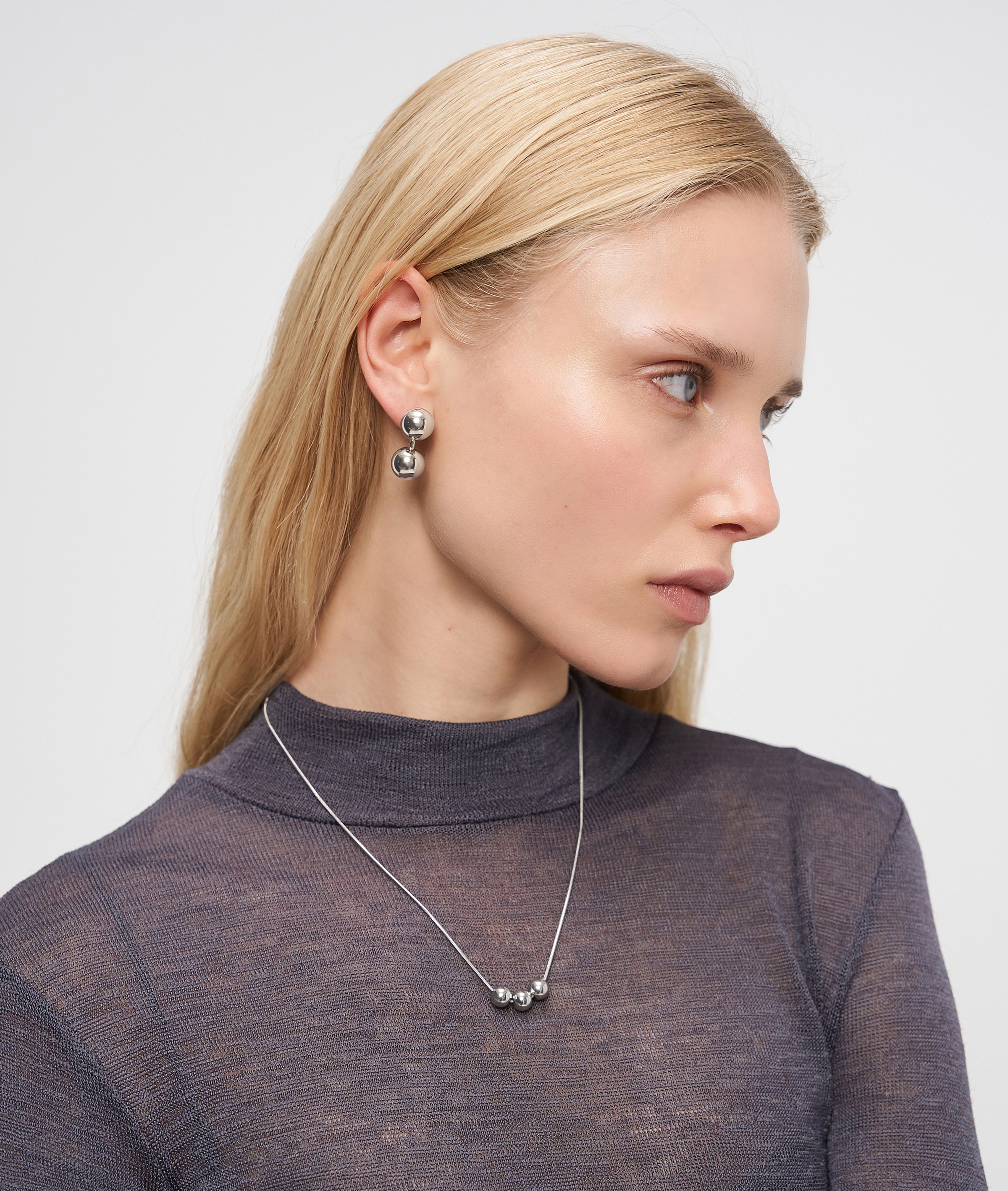 Liebeskind Berlin Y-Kette »Schmuck Geschenk Edelstahl Halskette Steel Ball«