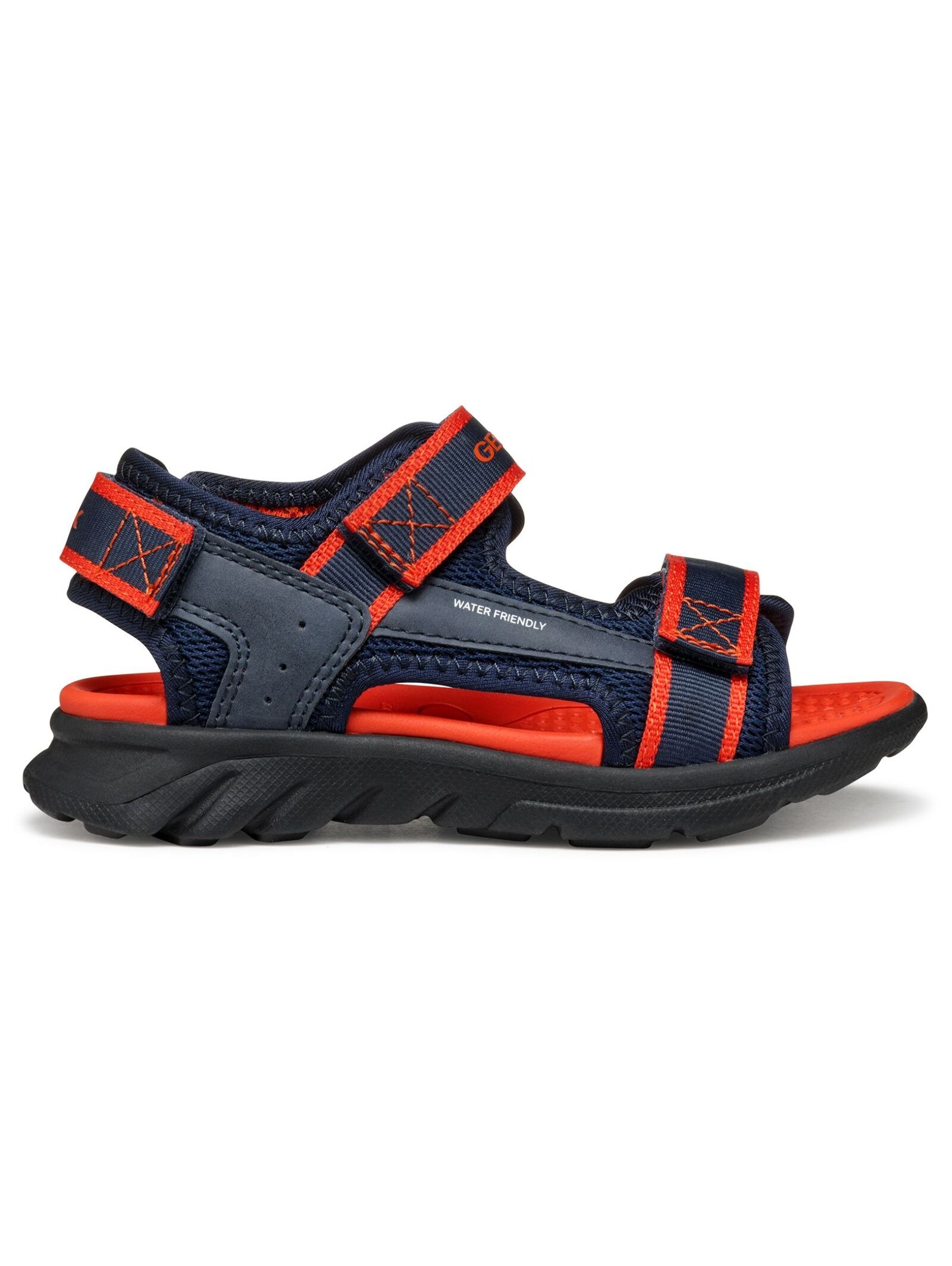 Geox Sandale »Geox Sandalen Lederimitat/Mesh«
