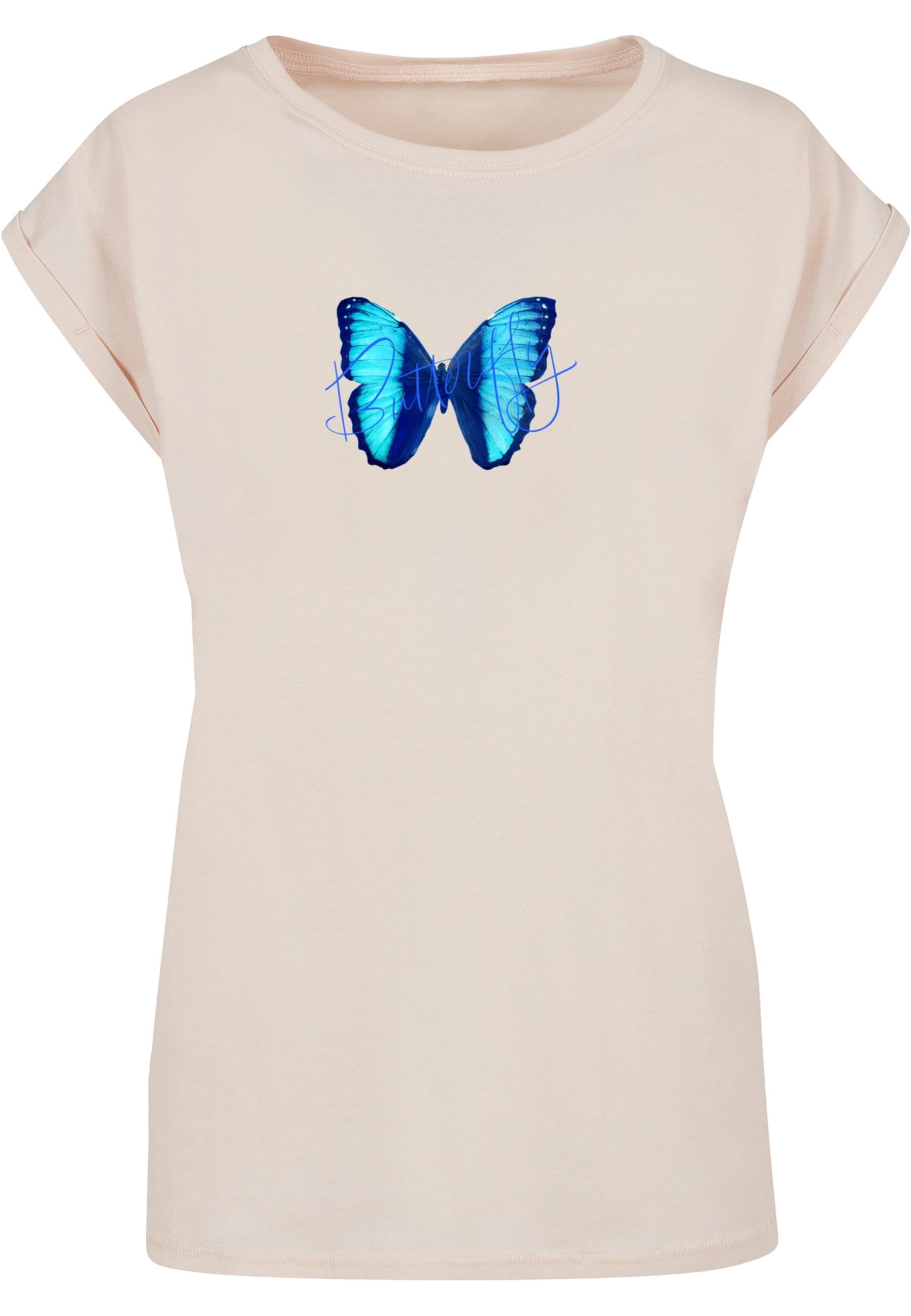 Merchcode Marškinėliai » Damen Ladies Butterfly ...