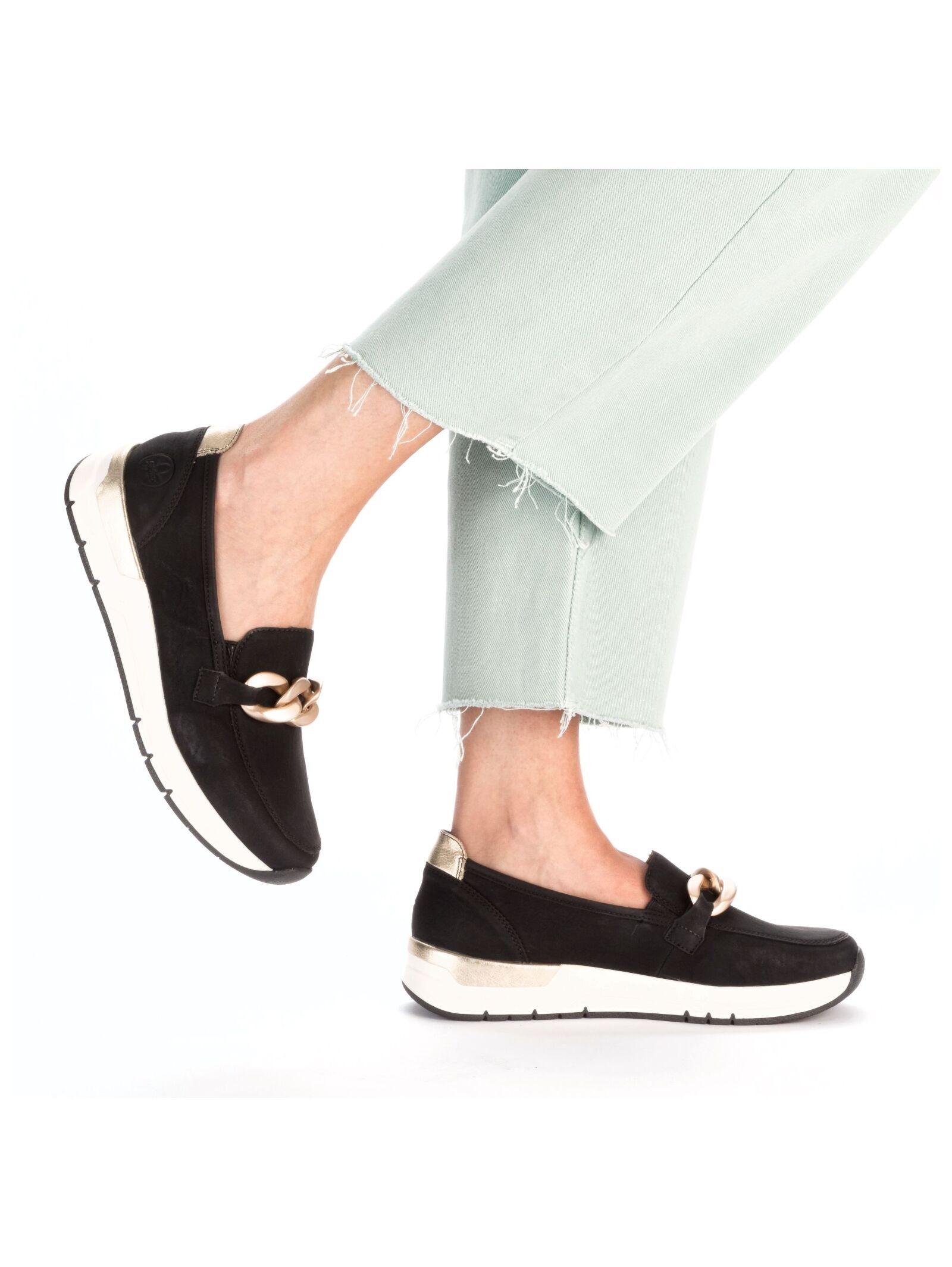 Rieker Slipper »Rieker Slipper Lederimitat«