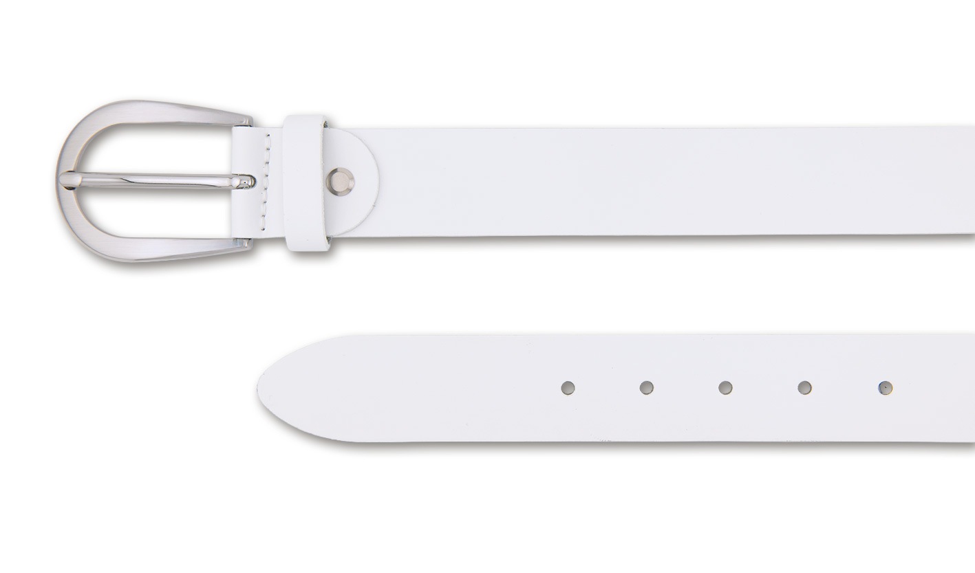 BERND GÖTZ "Ledergürtel mit glänzender Silberschließe" günstig online kaufen