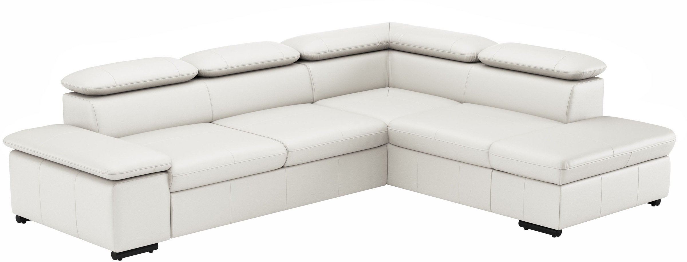 sit&more Ecksofa »Alcudia L-Form«, mit Armteilverstellung, optional Kopfteilverstellung und Bettfunktion