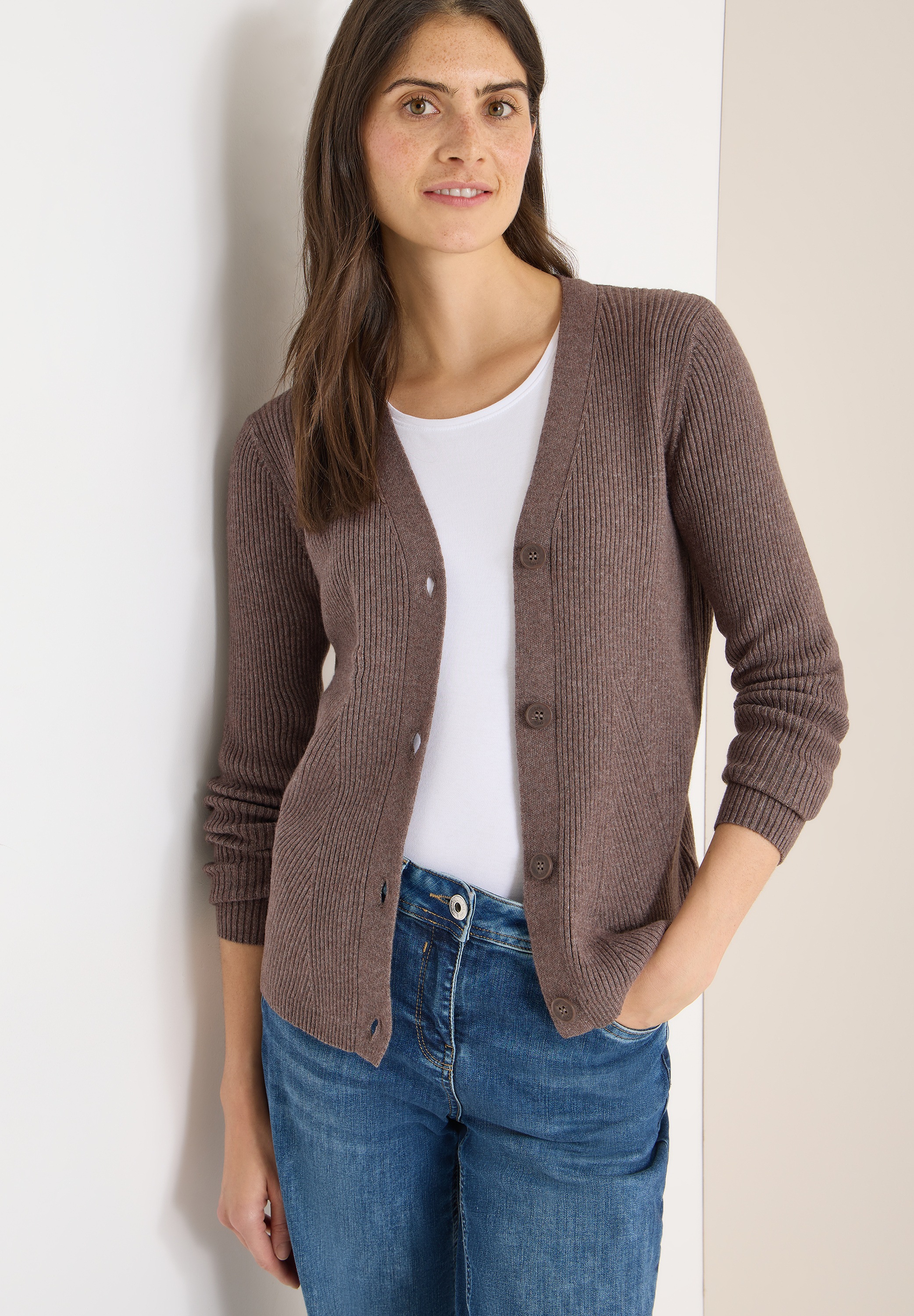 Cecil Cardigan mit Knopfleiste