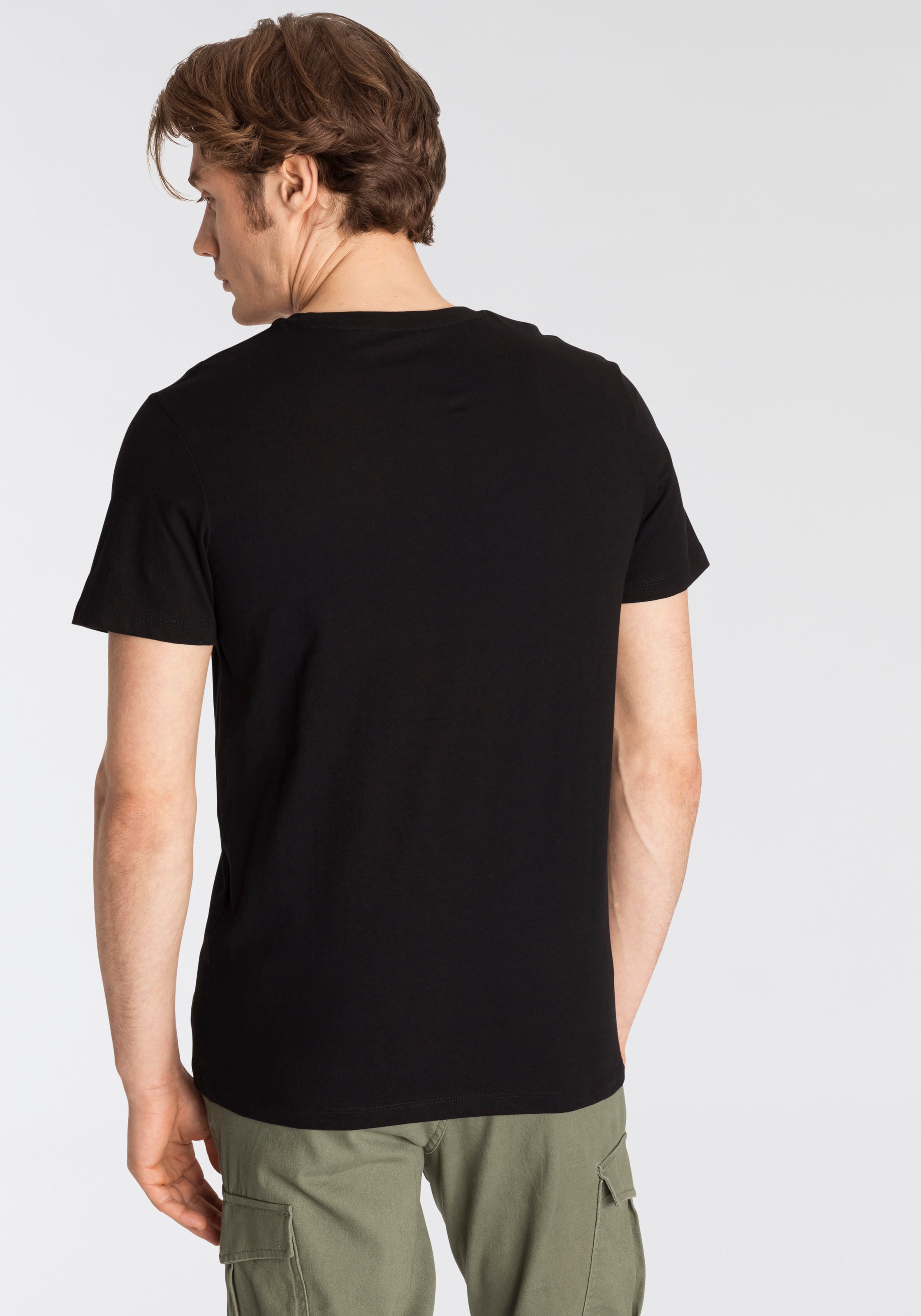 Jack & Jones T-Shirt "JCOKOMPO Kurzarm-Design mit Print und optimaler Passf günstig online kaufen