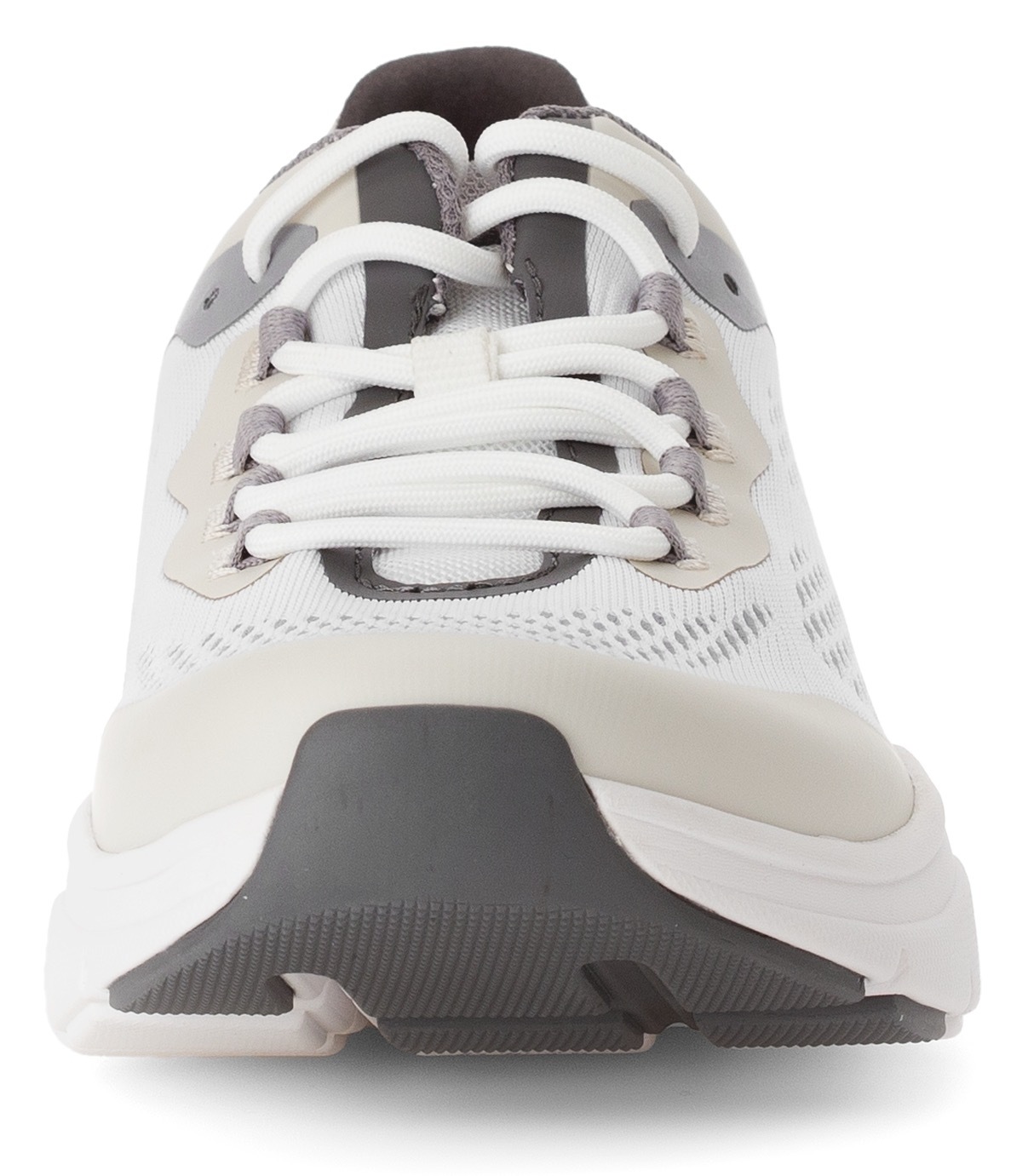 Gabor Rollingsoft Keilsneaker, Freizeitschuh, Halbschuh, Schnürschuh mit Kontrastbesätzen, Weite G