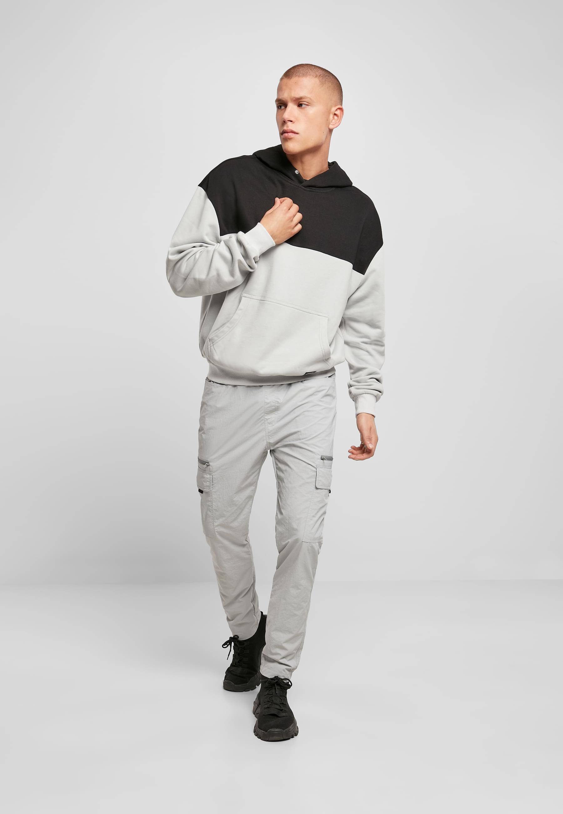 URBAN CLASSICS Sweatshirt »Urban Classics Herren Upper Block Hoody«, (1 tlg.)