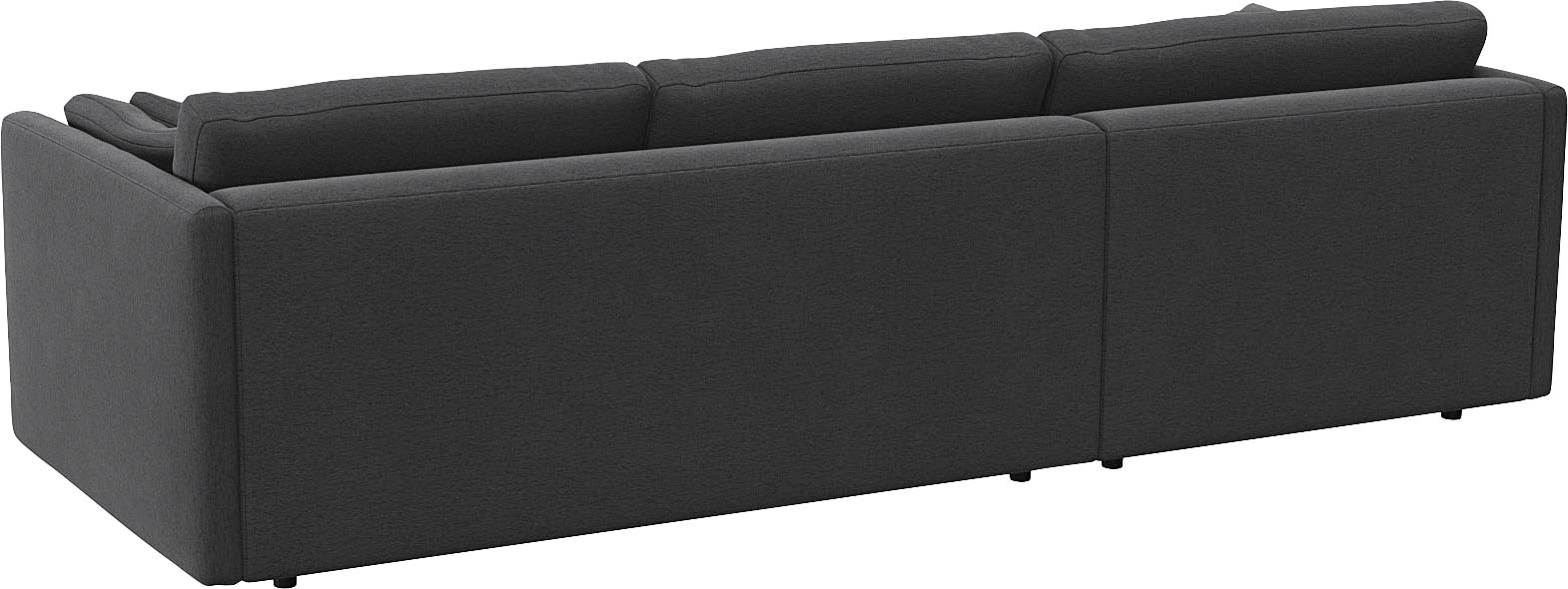 FLEXLUX Ecksofa »Lovane«, Weich & anschmiegsam, große Sitztiefe auf Kaltschaum, Dekokissen inkl.