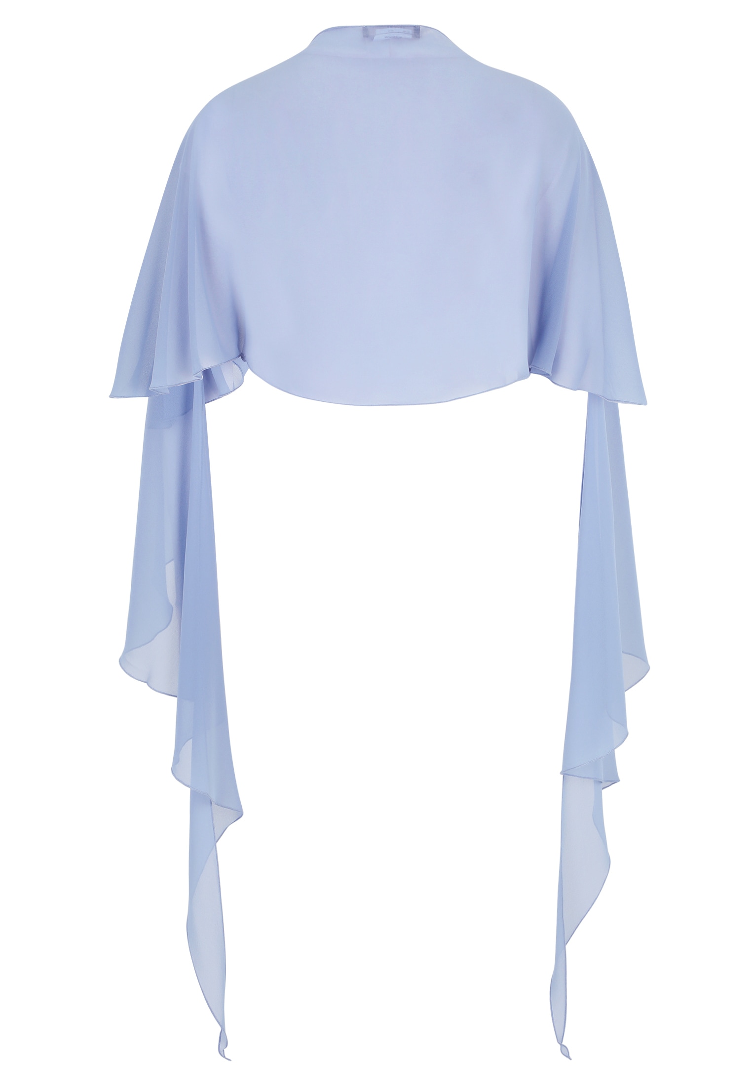 Vera Mont Multifunktionstuch »Vera Mont Damen Chiffonstola mit Volant«, Nahtführung