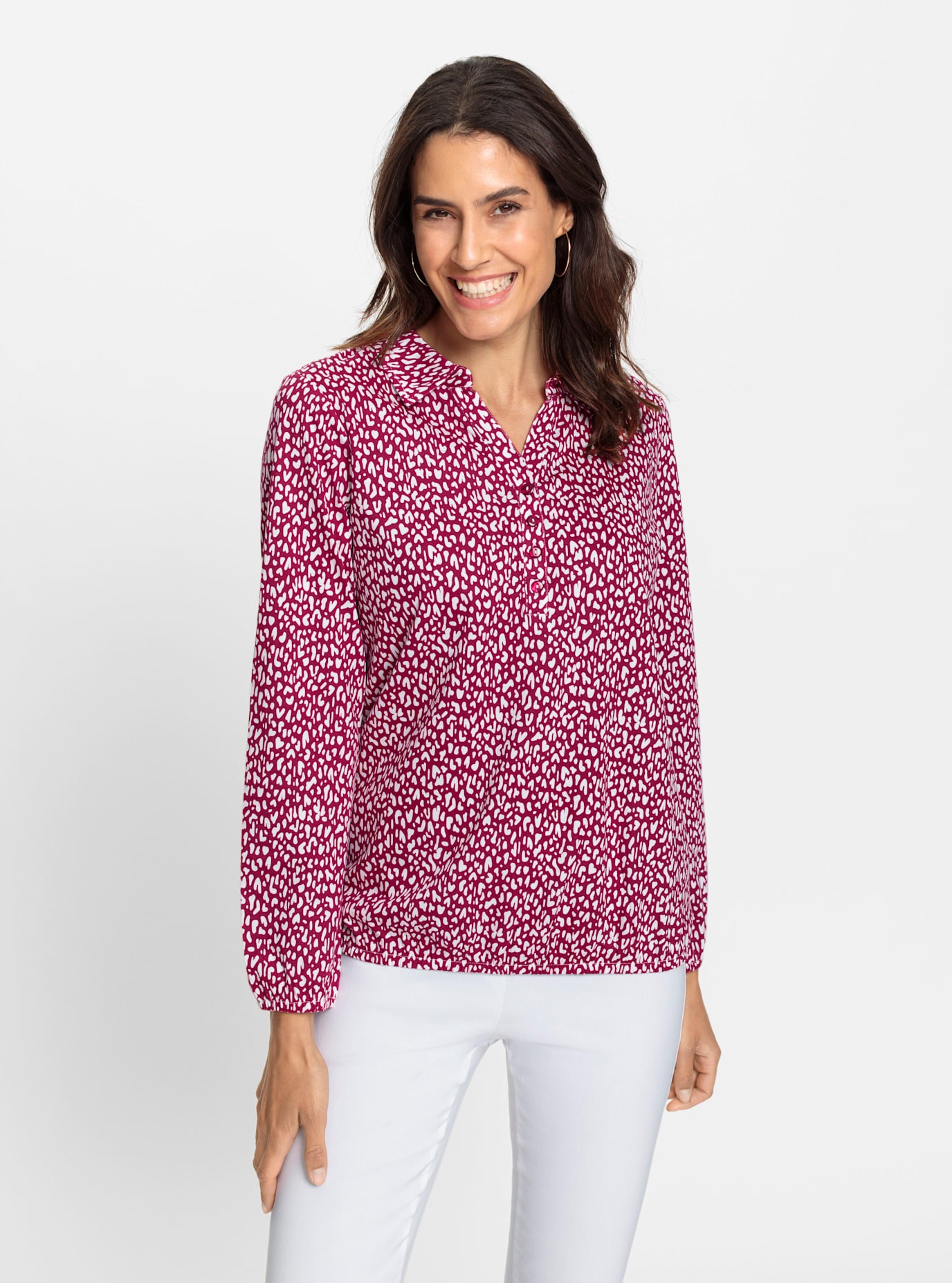 Inspirationen Poloshirt "Langarm-Shirt", 1 Stk. günstig online kaufen