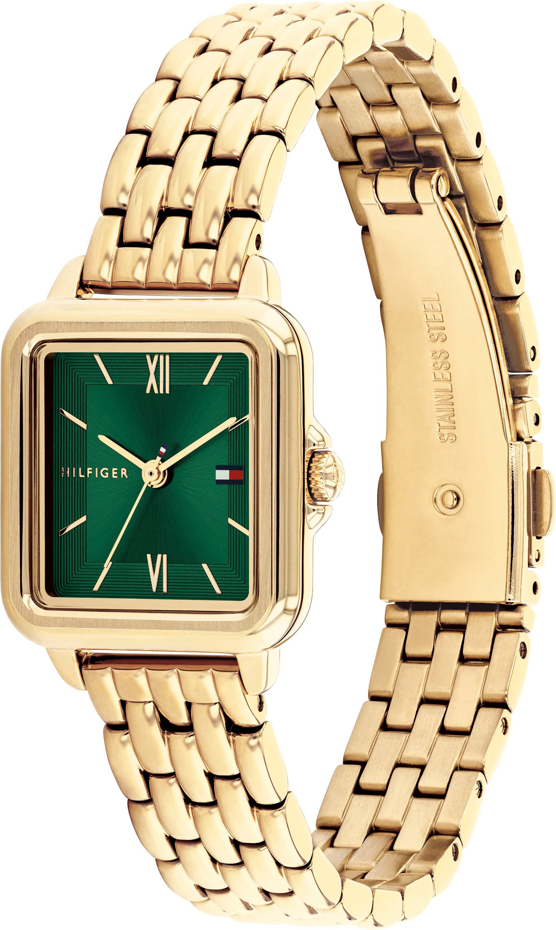 Tommy Hilfiger Quarzuhr »MIA«, Armbanduhr, Damenuhr, Metallarmband, analog