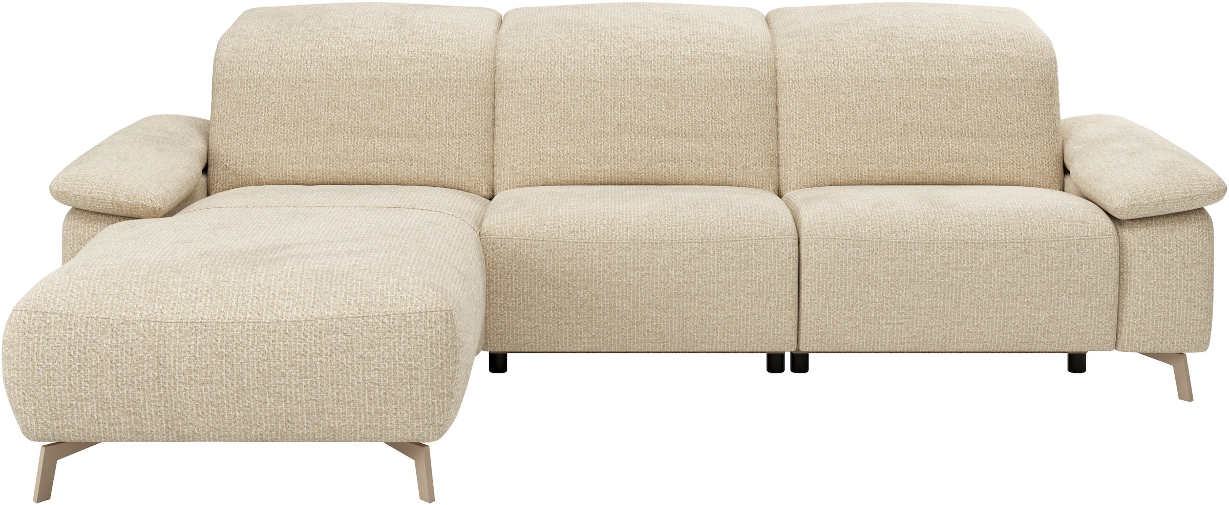 Musterring Ecksofa "MR 370, intelligenter Komfort im modernen Design" Optionale Relaxfunktion, flexible Kopfteile & klappbare Armlehnen