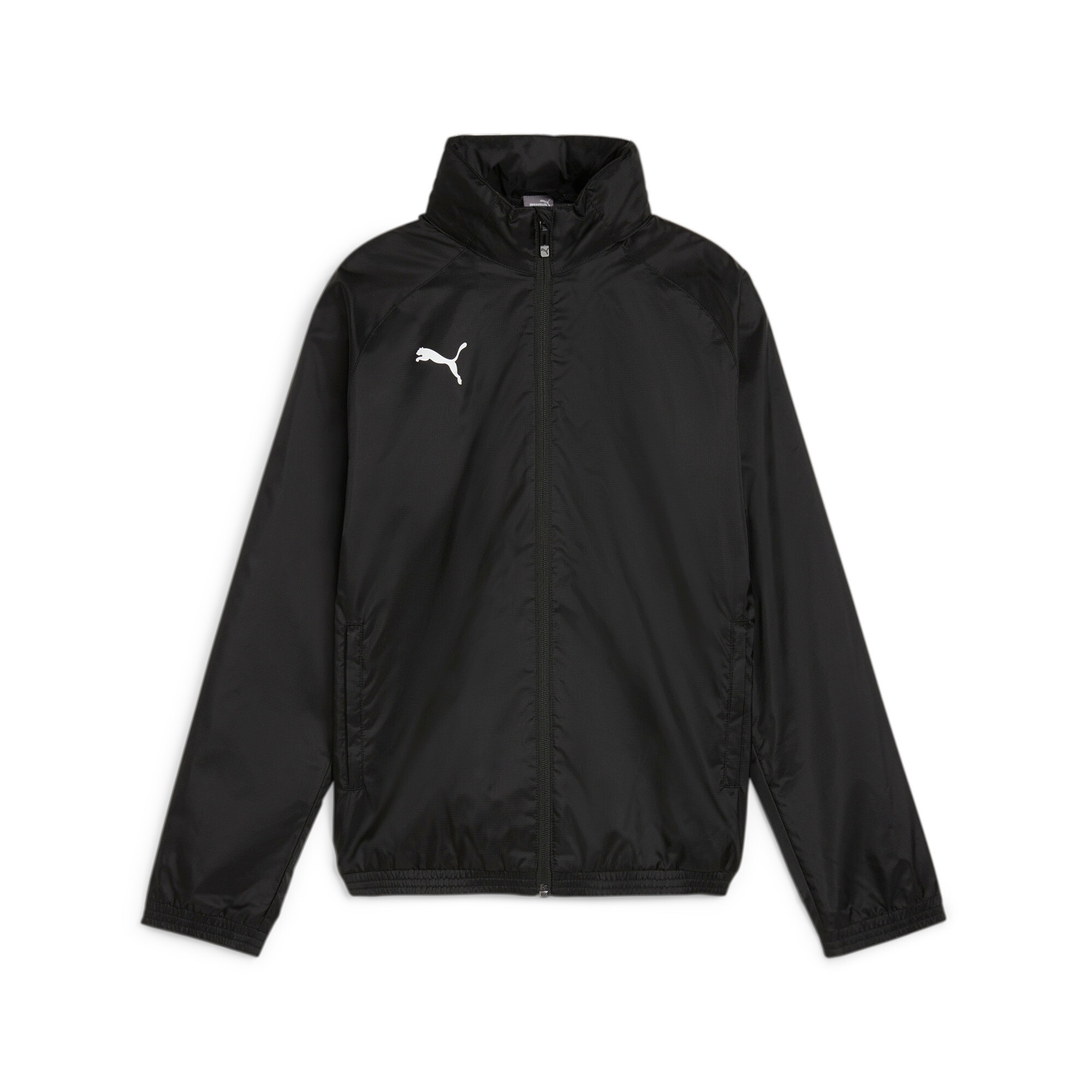 PUMA Trainingsjacke »TEAMGOAL ALLWEATHER JACKET JR« ohne Kapuze modernes Design, leistungsstarke Materialien, Allwetterjacke