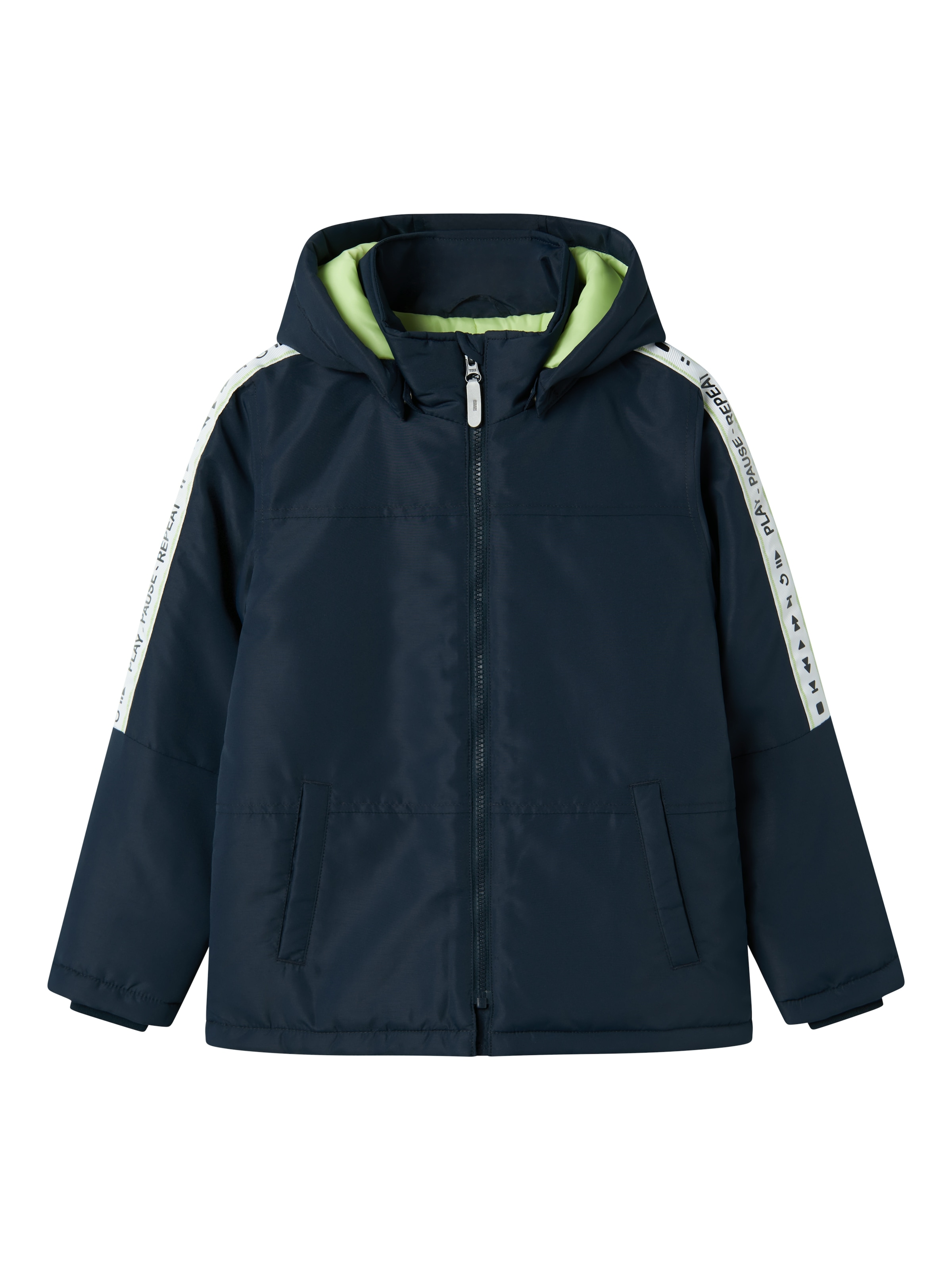 Name It Outdoorjacke »NKMMAX JACKET SPORTY1«, mit Kapuze, mit dekorativen, reflektierenden Details