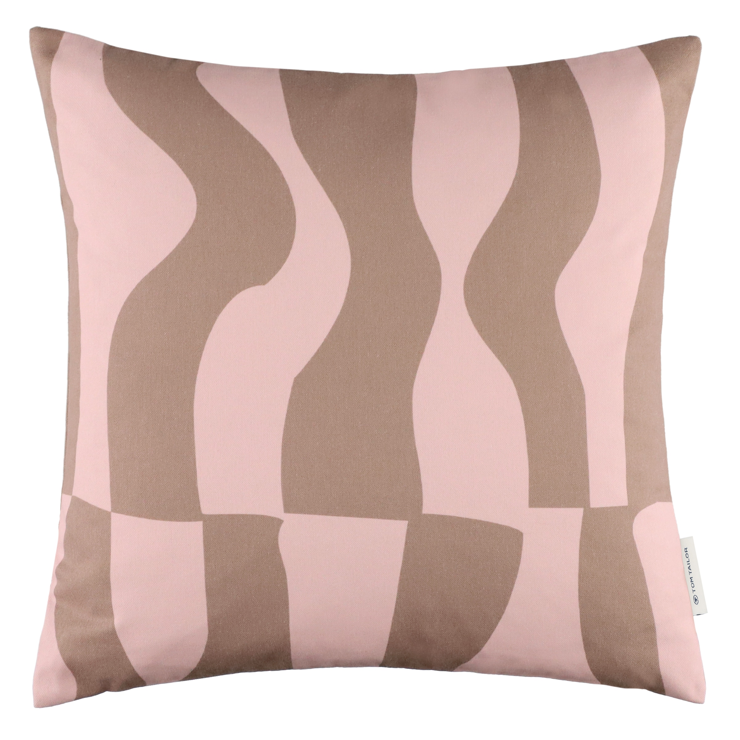 TOM TAILOR HOME Kissenbezug »Modern Waves« modernes Wellenmotiv