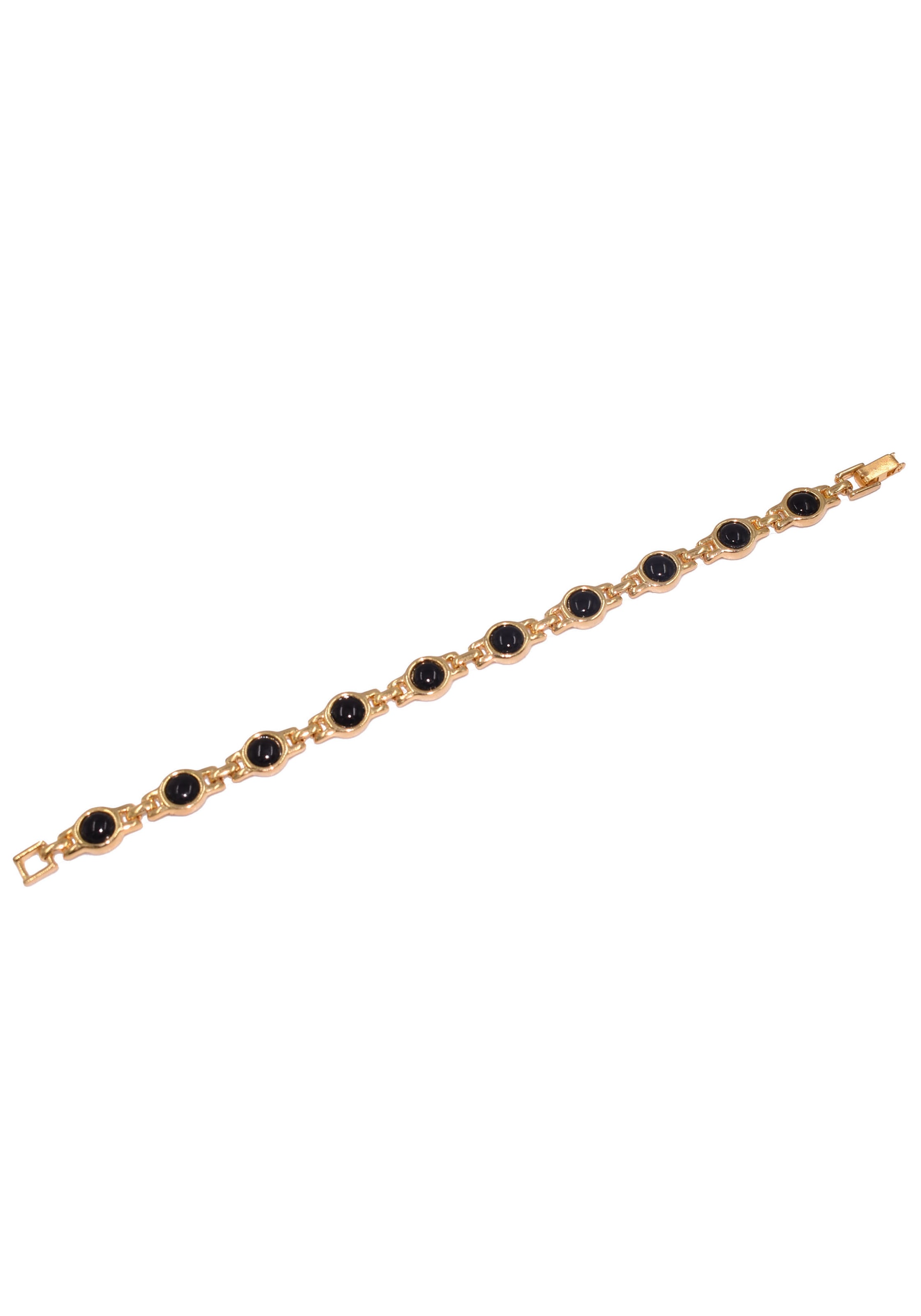 Firetti Armband »Schmuck Geschenk Armschmuck Armkette Edelstein Farbstein Onyx«, Made in Germany - mit Onyx