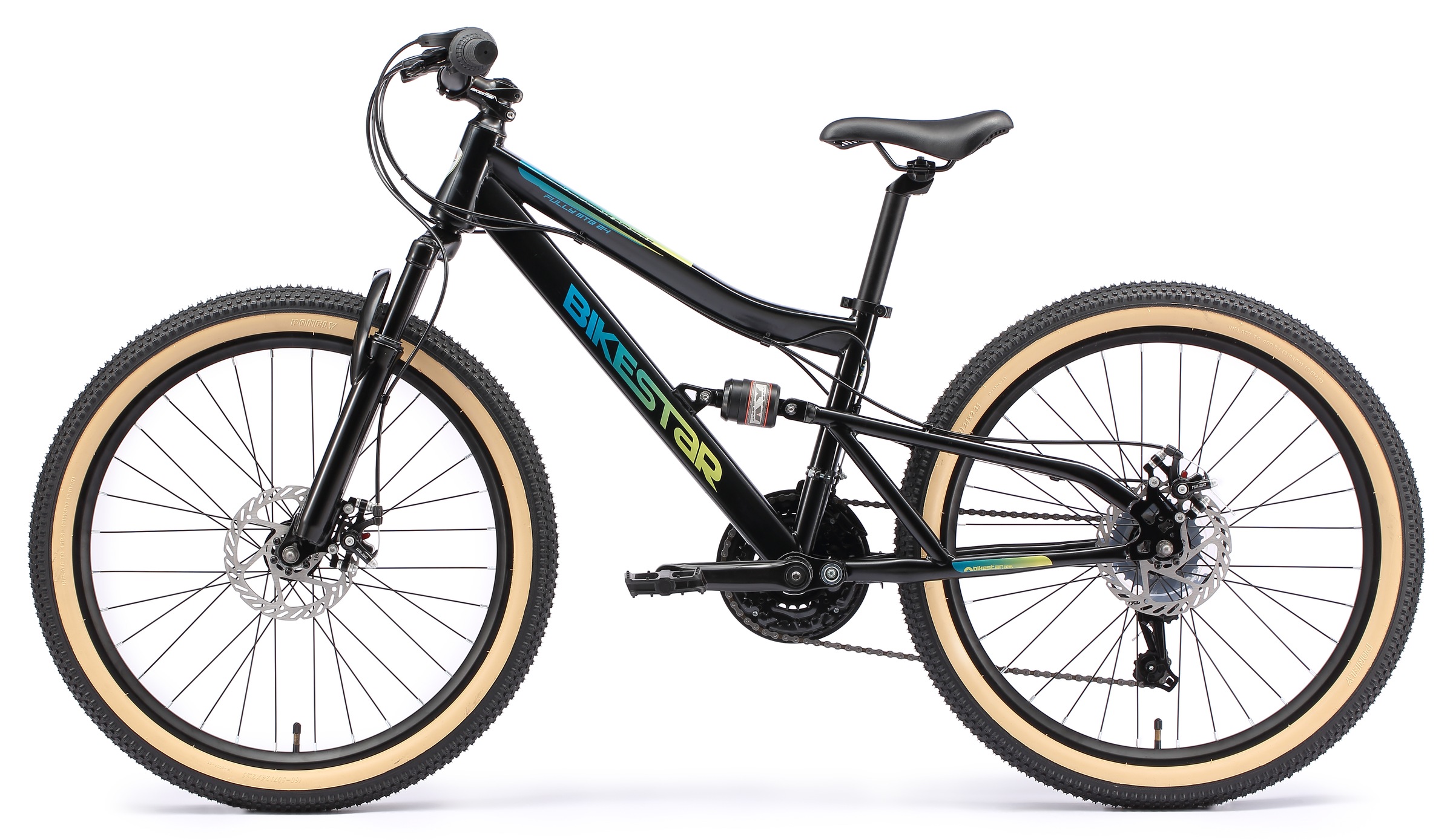 Bikestar Jugendfahrrad 21 Gang Shimano RD-TY21 Schaltwerk Kettenschaltung